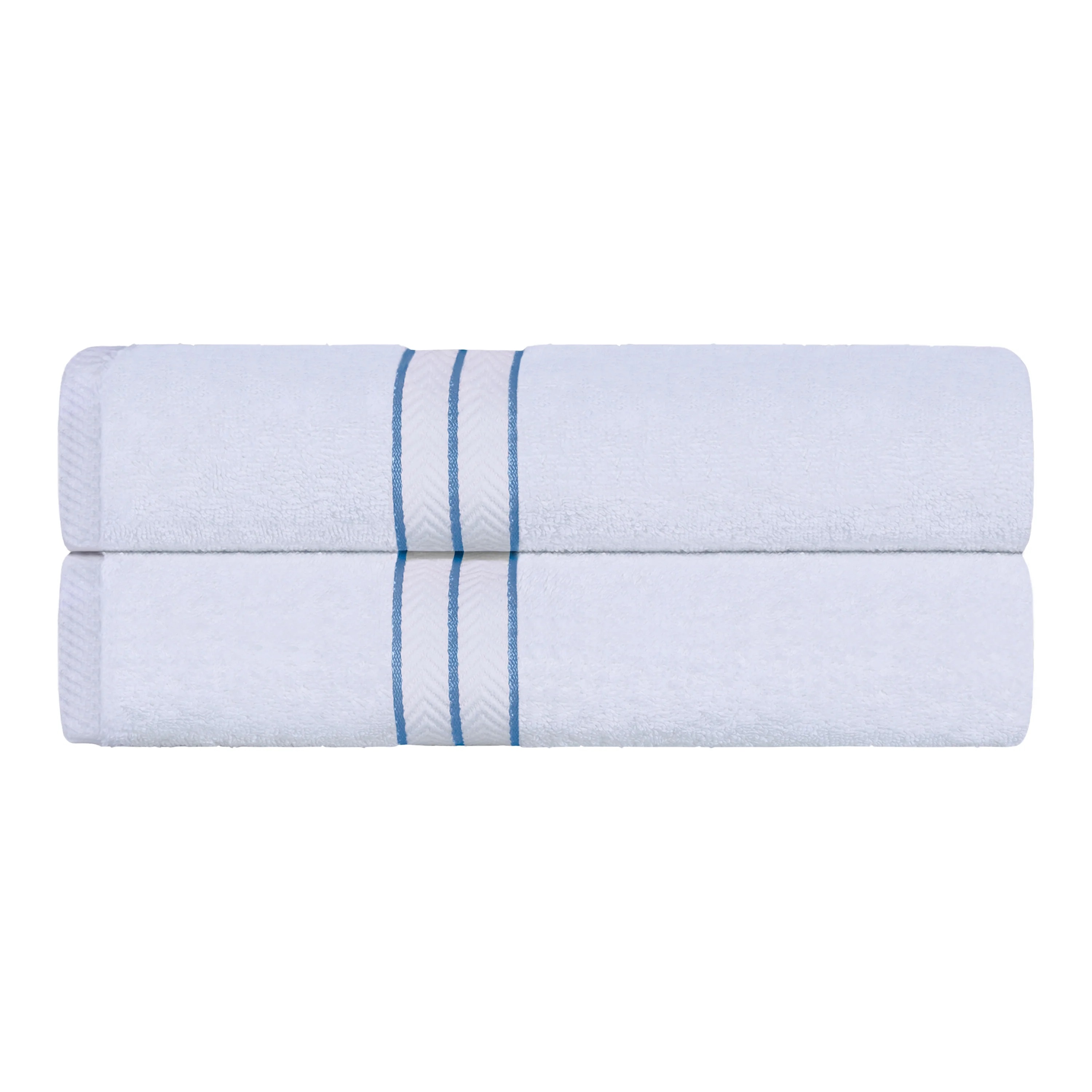 Slickblue Turkish Cotton Quick Dry Bath Towel Set for Bathroom Guest Bathroom Apartment Dorm Room Multiple Size and Color Options