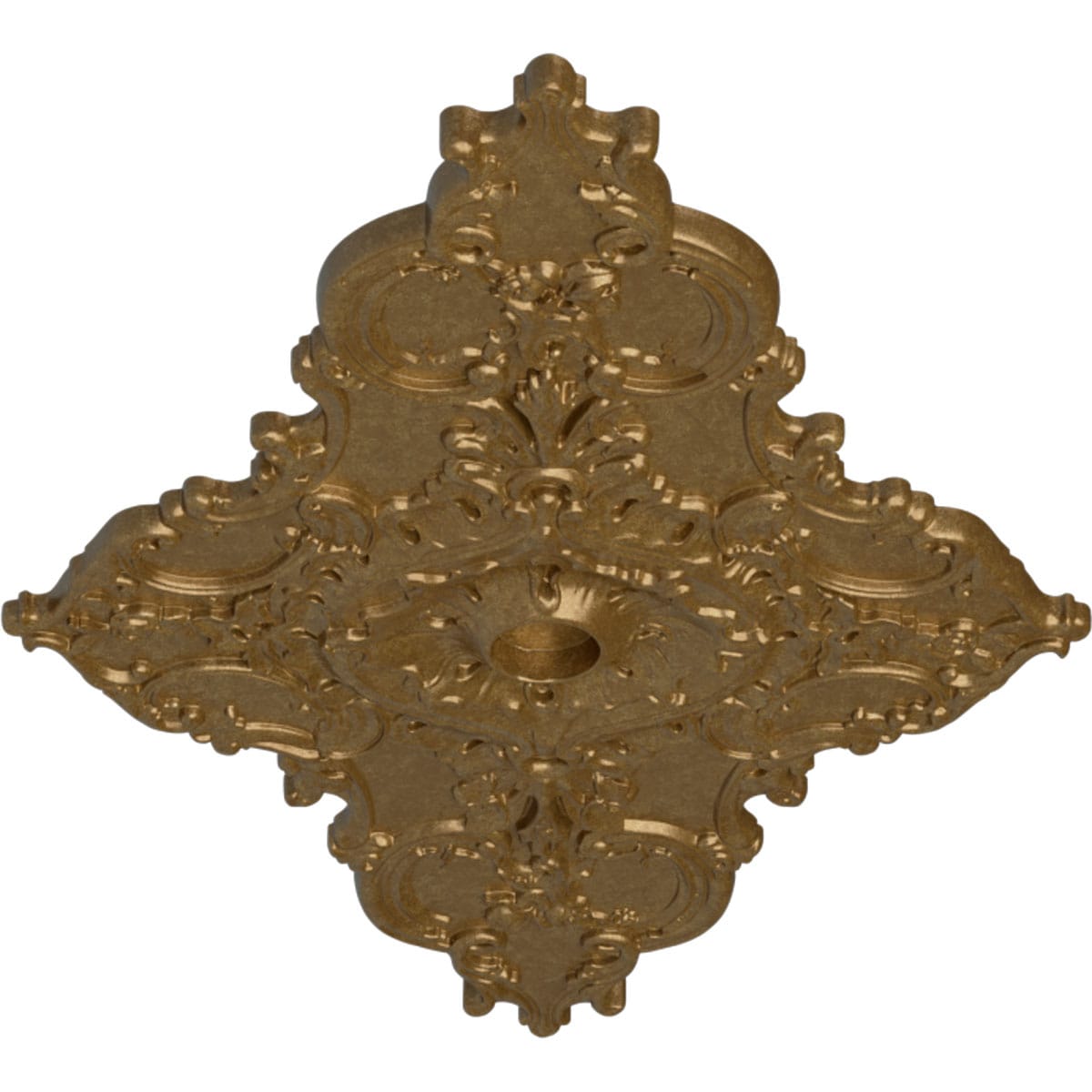 Ekena Millwork CM70X43MLPAS Ceiling-Medallions - View #2