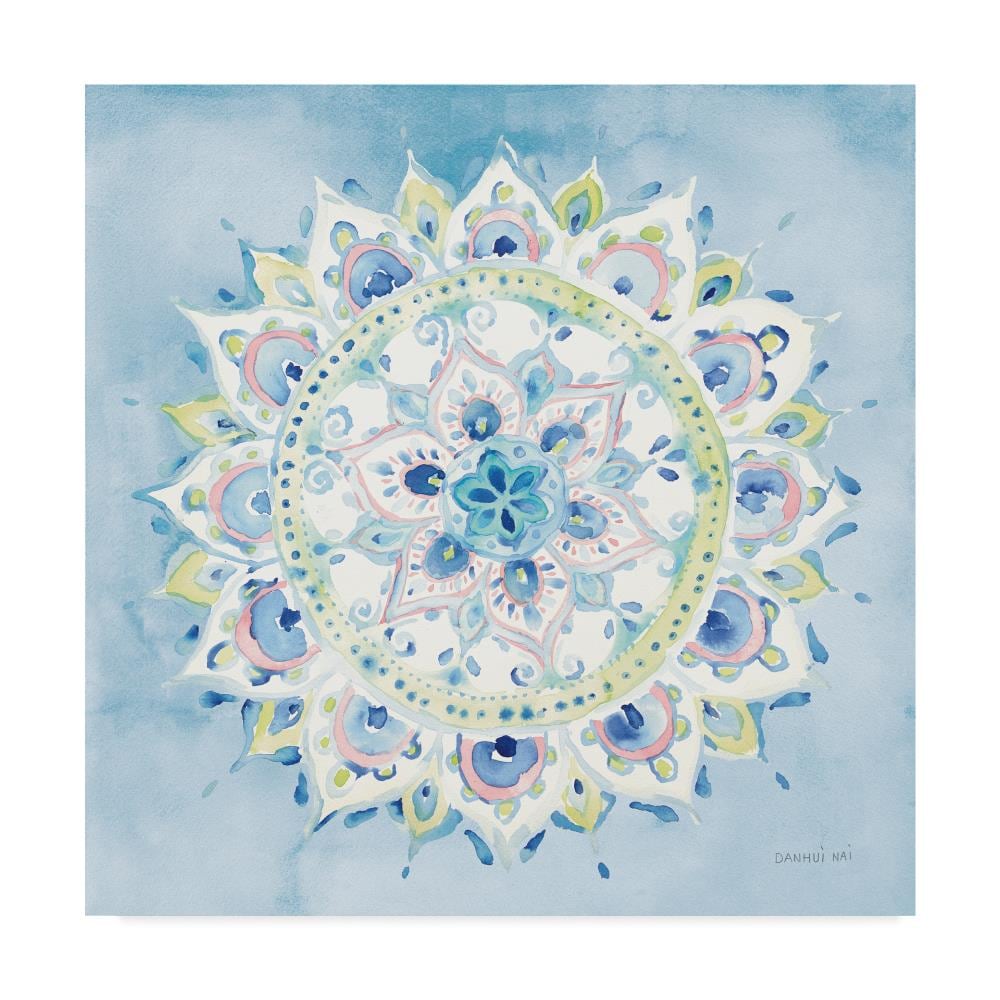 Trademark Fine Art WAP04316-C2424GG Framed 24-in H x 24-in W Abstract Print on Canvas
