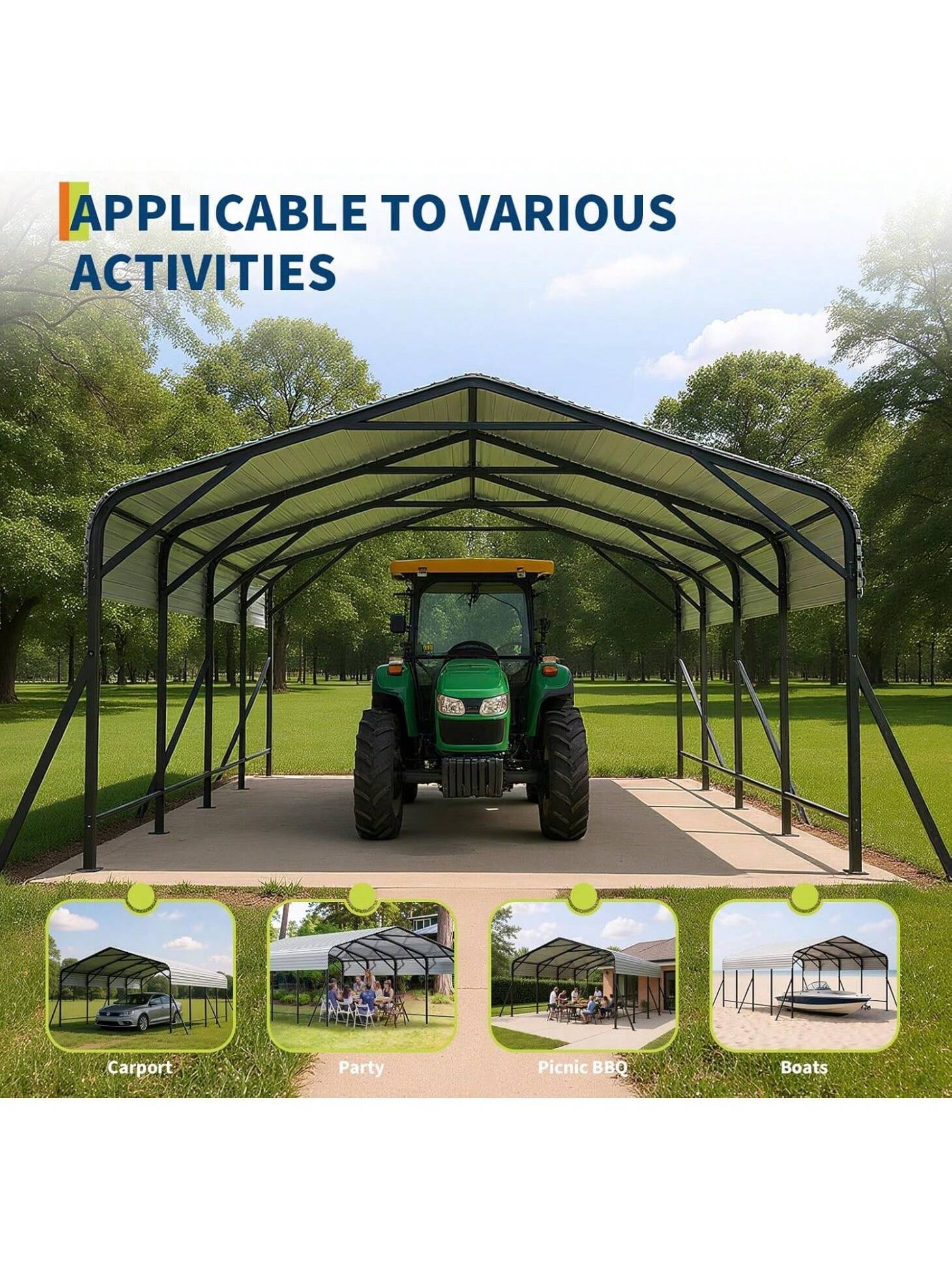 Garvee BY-251218LA10 Carport-Covers - View #6
