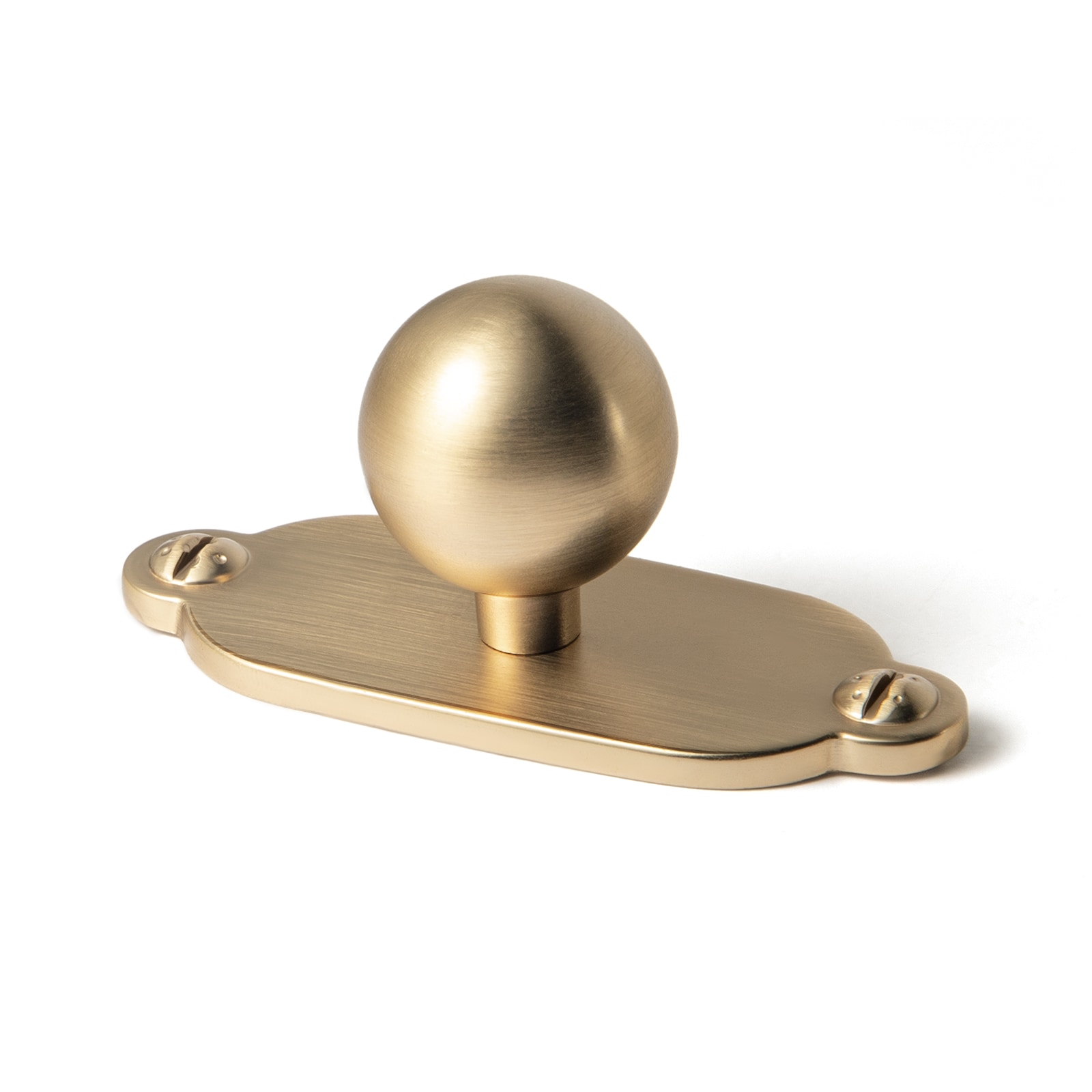 Miaokesen 1-in Champagne Bronze Mushroom Modern Cabinet Knob 6 -Pack #052UBR-G013-DK