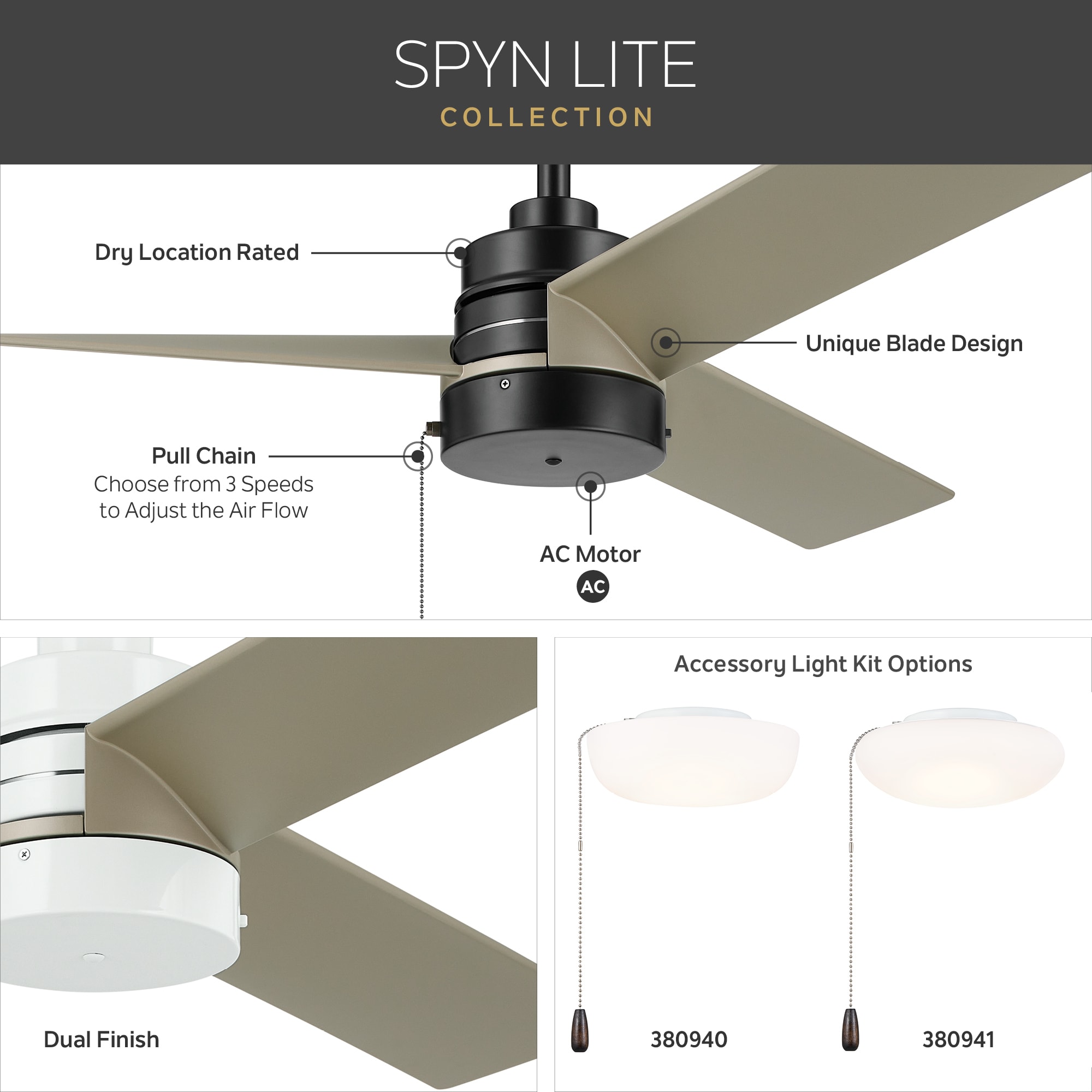 Kichler 300375WH Ceiling-Fans - View #9
