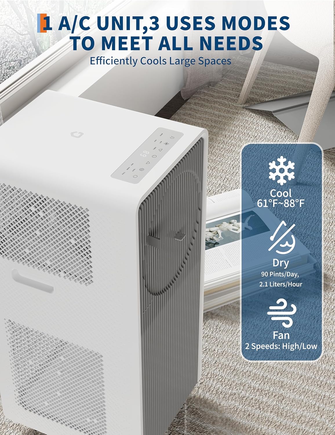 Qeetex LXLS-PHK-335UJ9JW Portable-Air-Conditioners - View #7