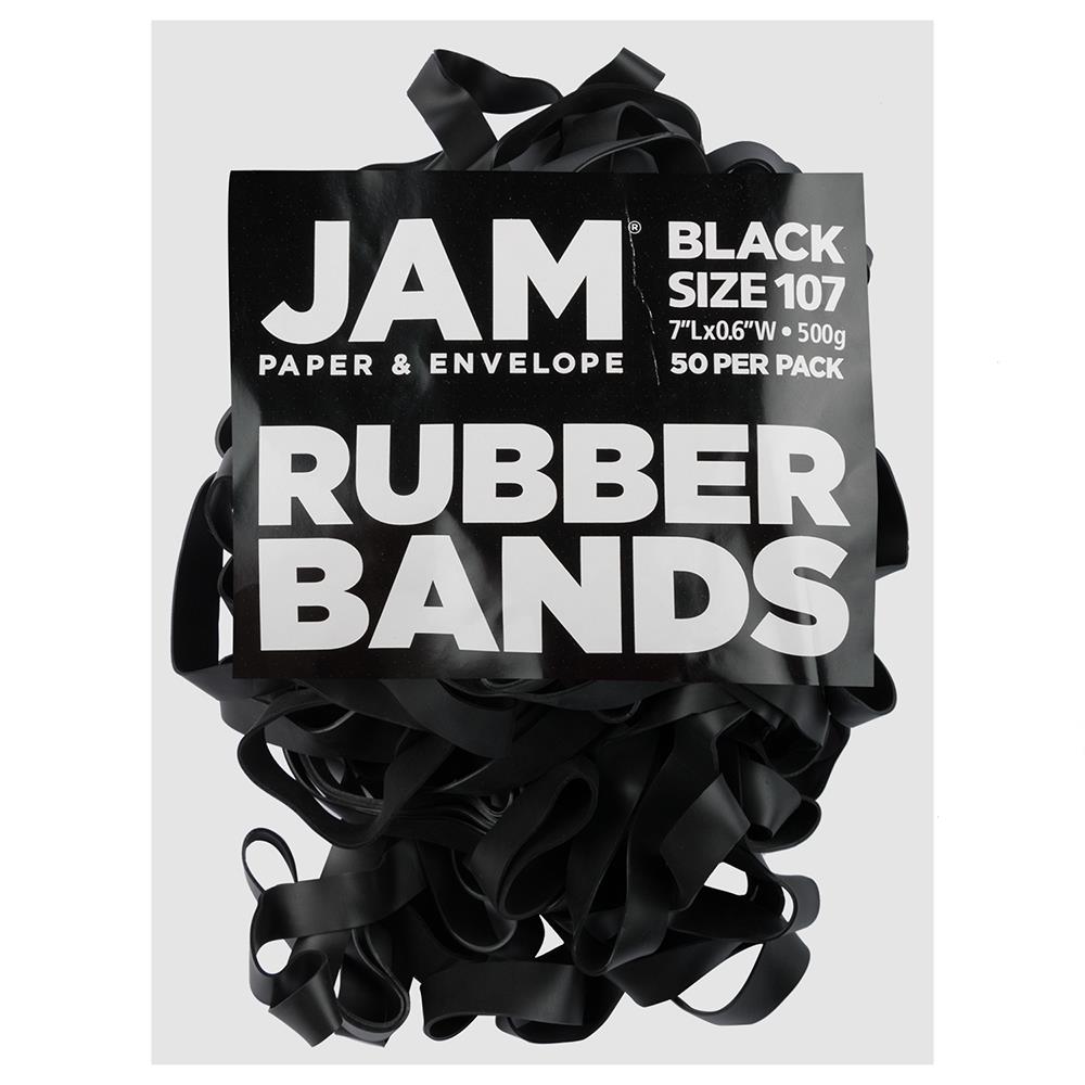 White Rubber Bands (Size 64) - Pack of 100