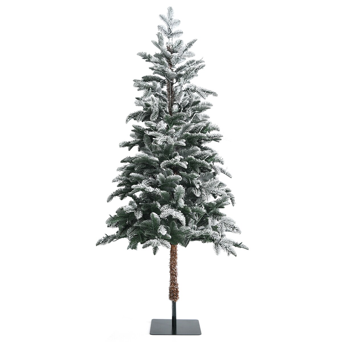 Pine and Pampas Tree with Warm White LED Lights 9 ft by Seasonal