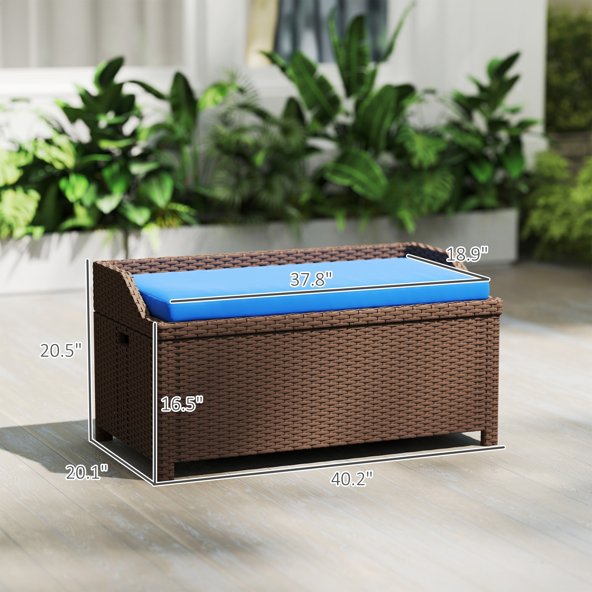 Outsunny 841-153V03CF Deck-Boxes - View #3