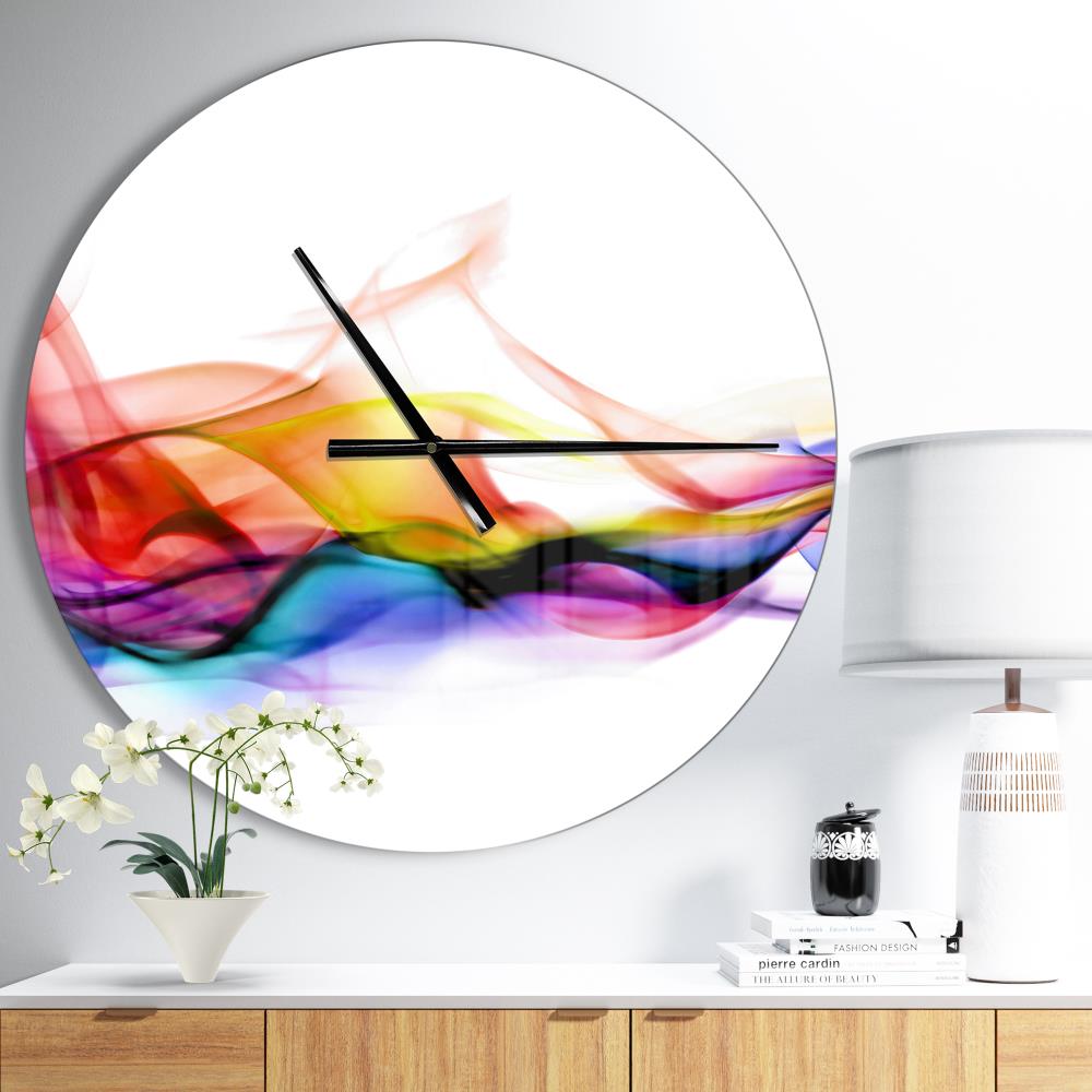 Designart CLM6758-C23 Analog Round Wall Modern