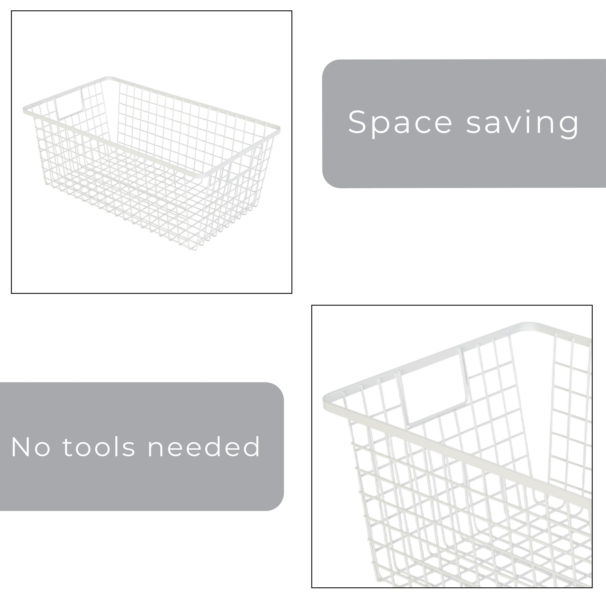 Smart Design 8005631AS4 Bins-Baskets - View #5