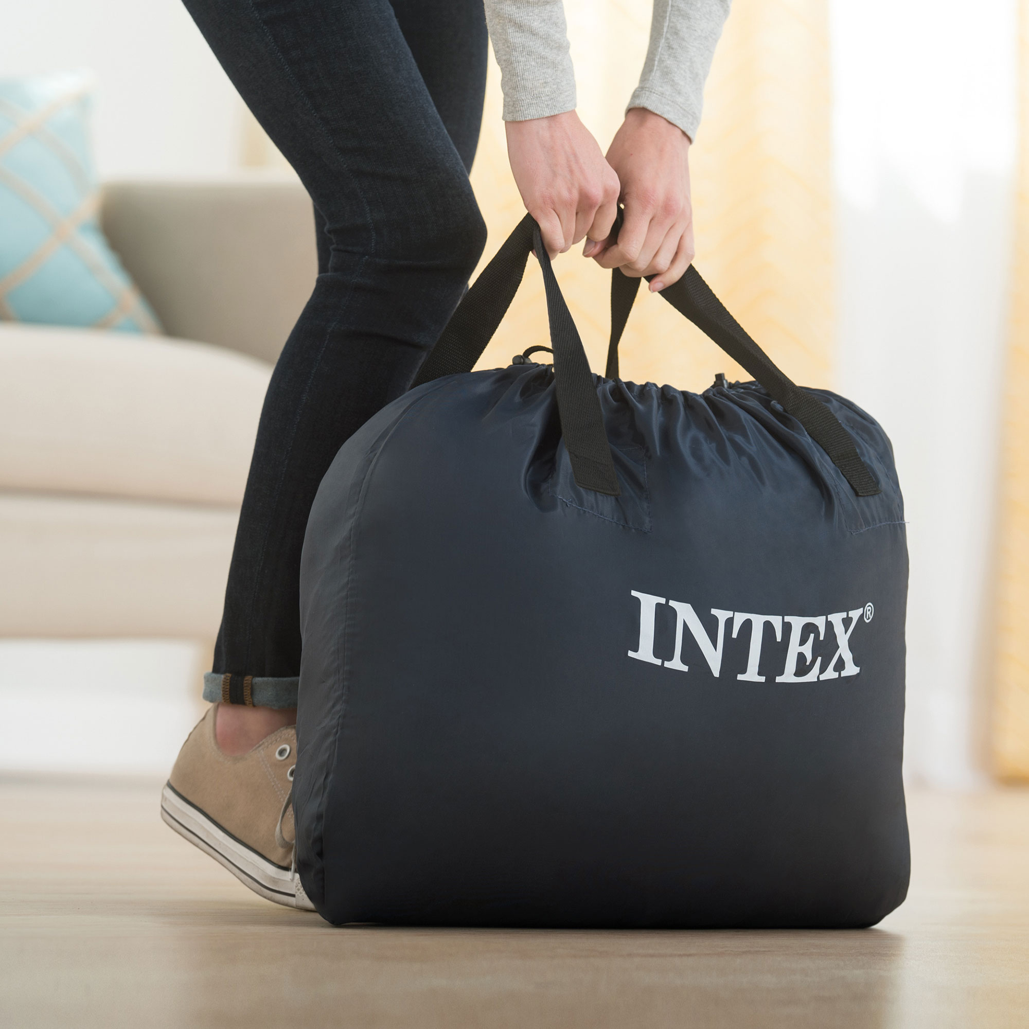 Intex twin air online mattress 18 inch