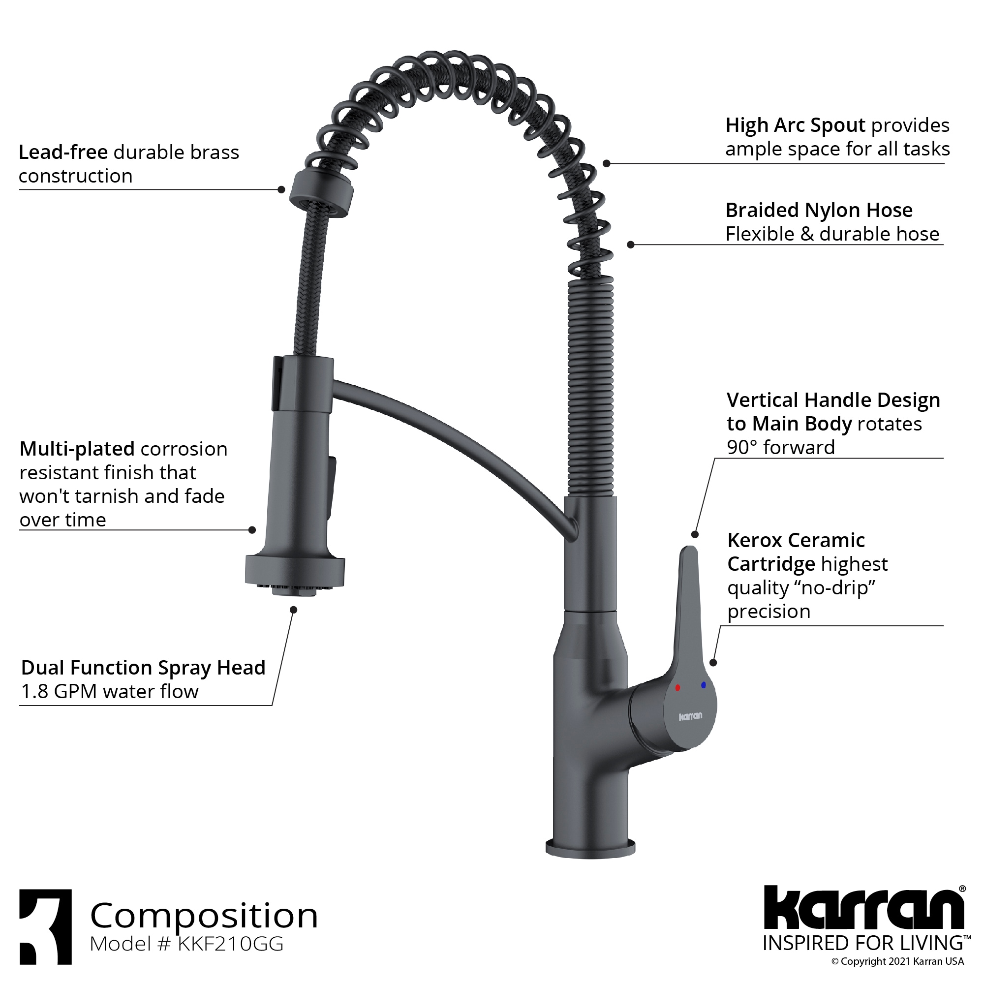 Karran KKF210GG Kitchen-Faucets - View #4