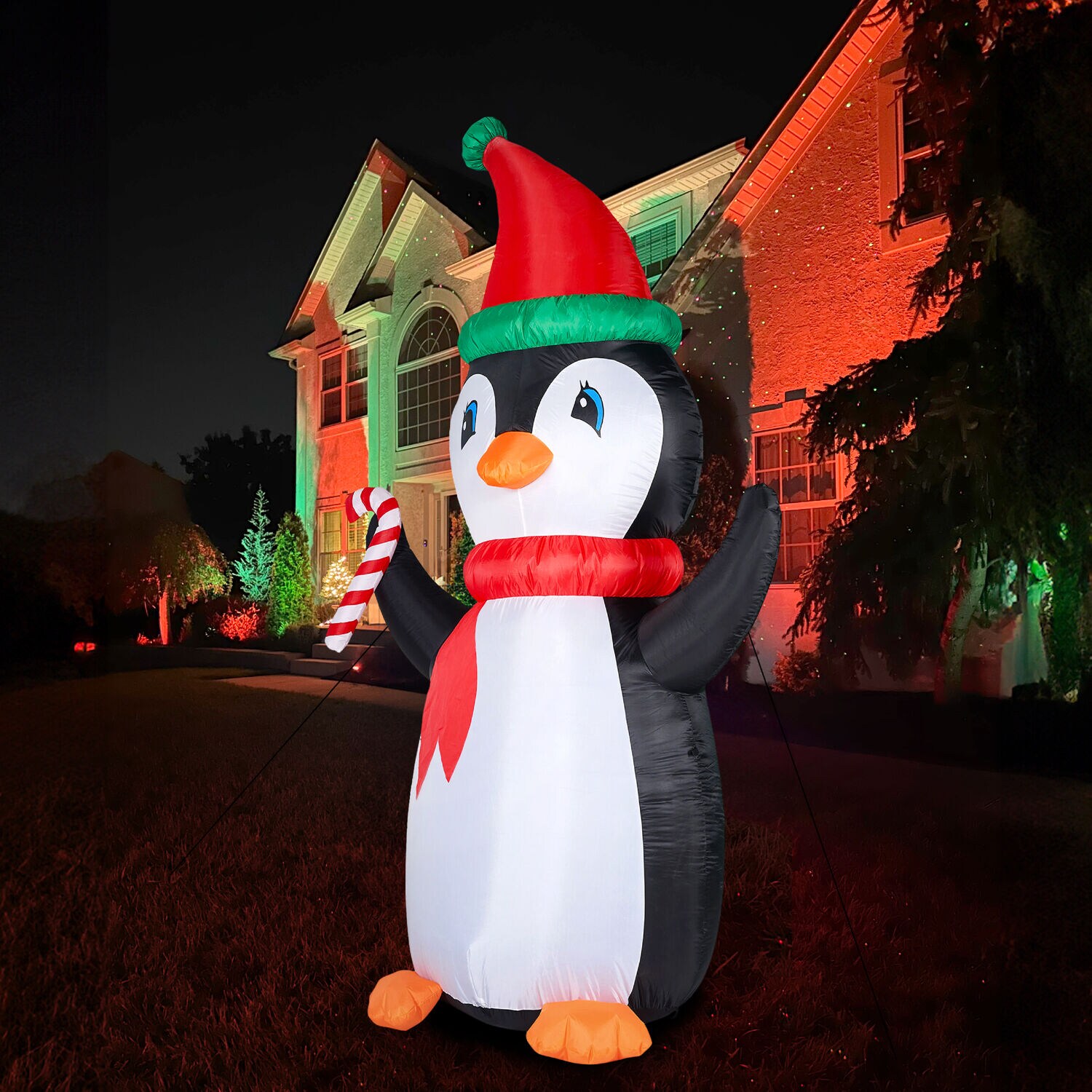 Fraser Hill Farm FHFPENGN101-L Christmas-Inflatables - View #15