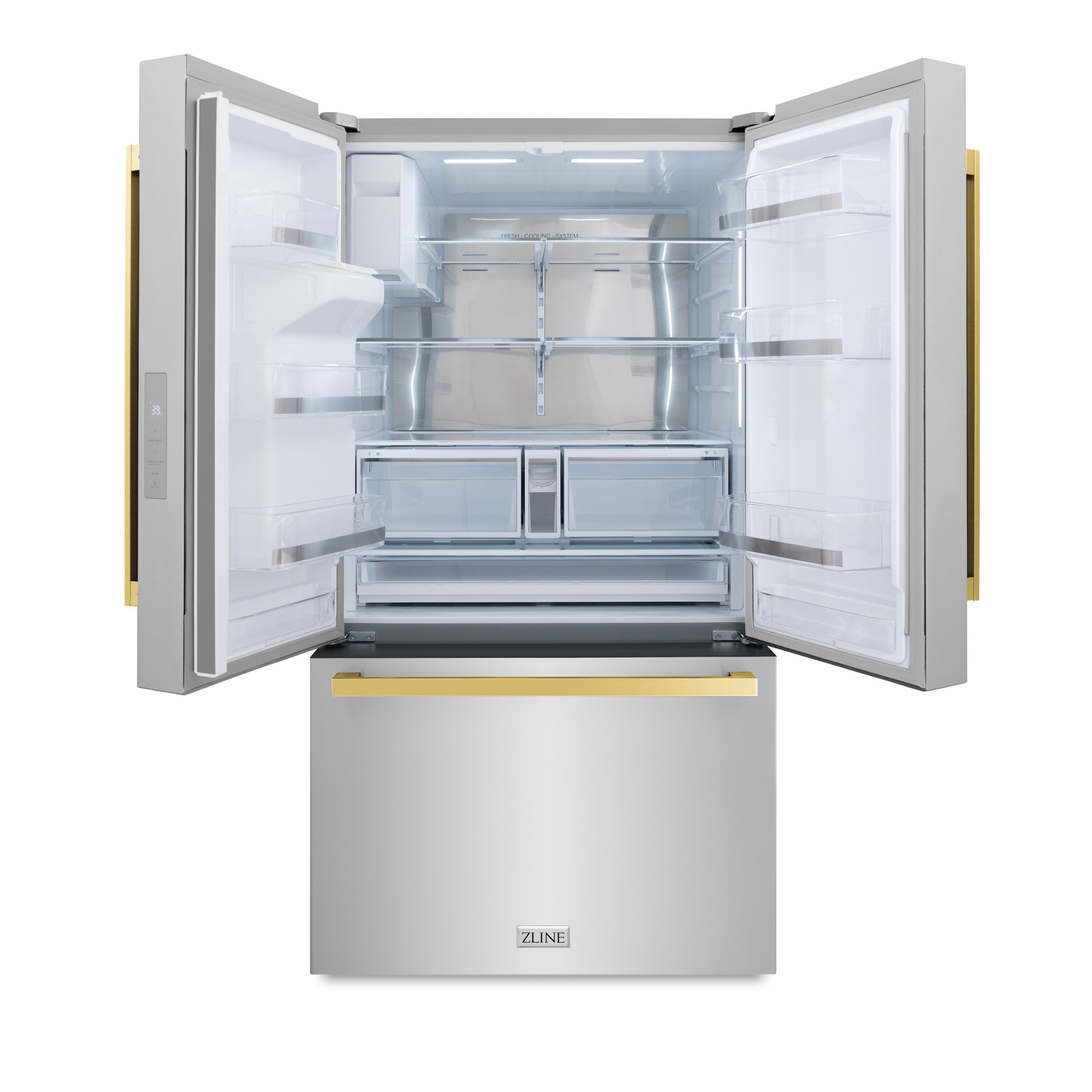ZLINE KITCHEN & BATH RSMZ-W-36-FG French-Door-Refrigerators - View #3