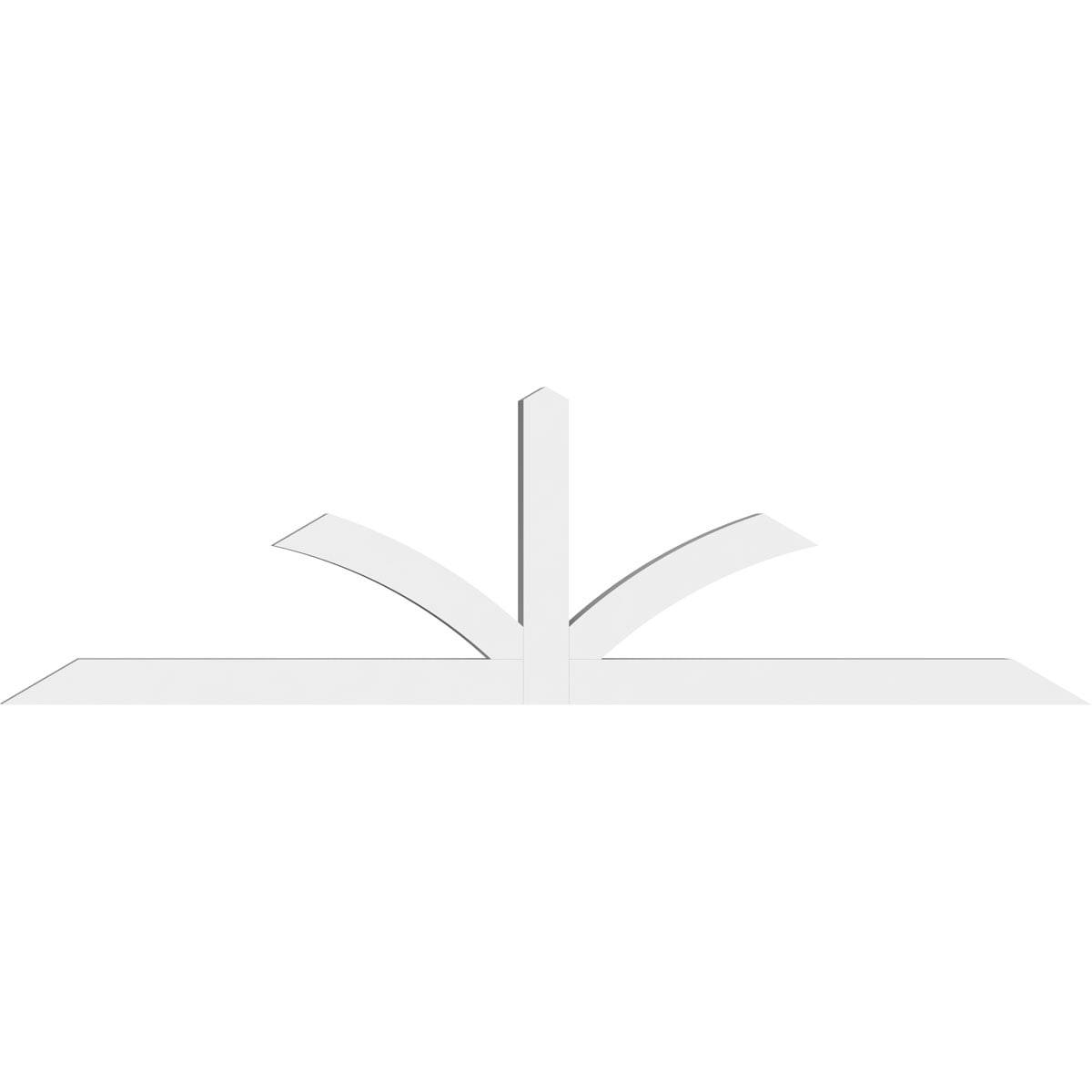Ekena Millwork GBP096X28X0404RIC00 Exterior-Brackets-Braces - View #2