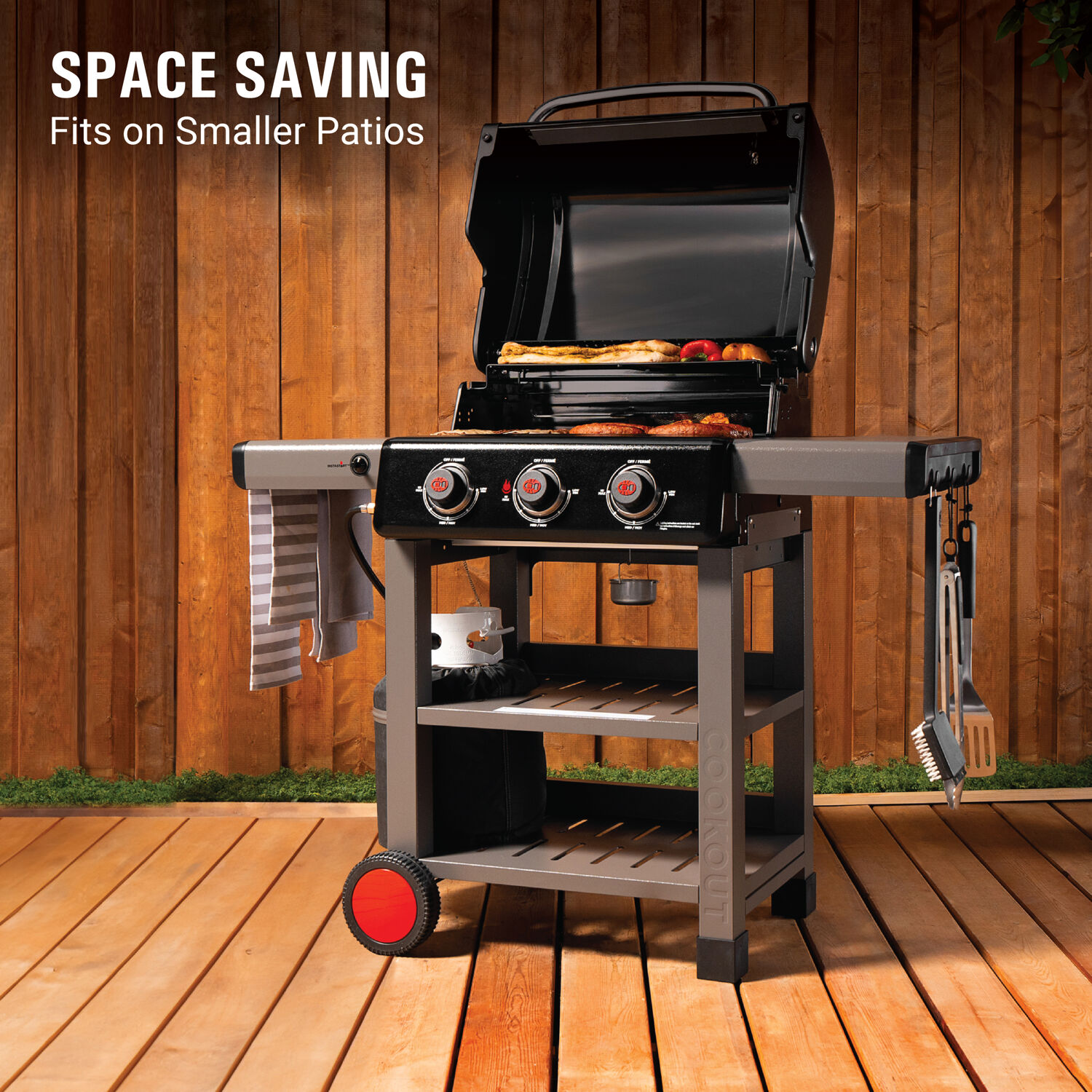 Coleman CO-300BBQ-3-KIT Gas-Grill - View #7