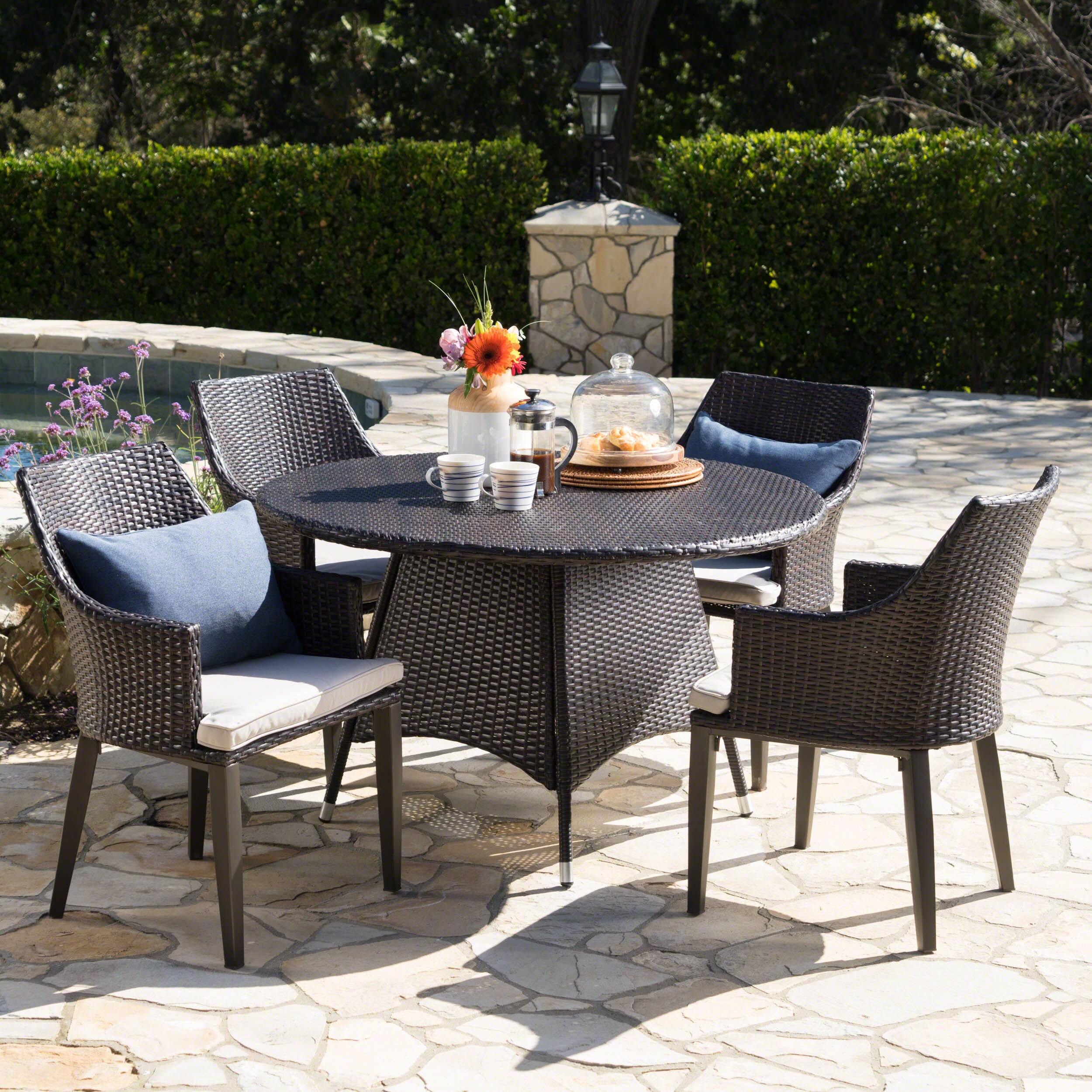Christopher Knight Home 302469 Patio-Dining-Sets - View #2