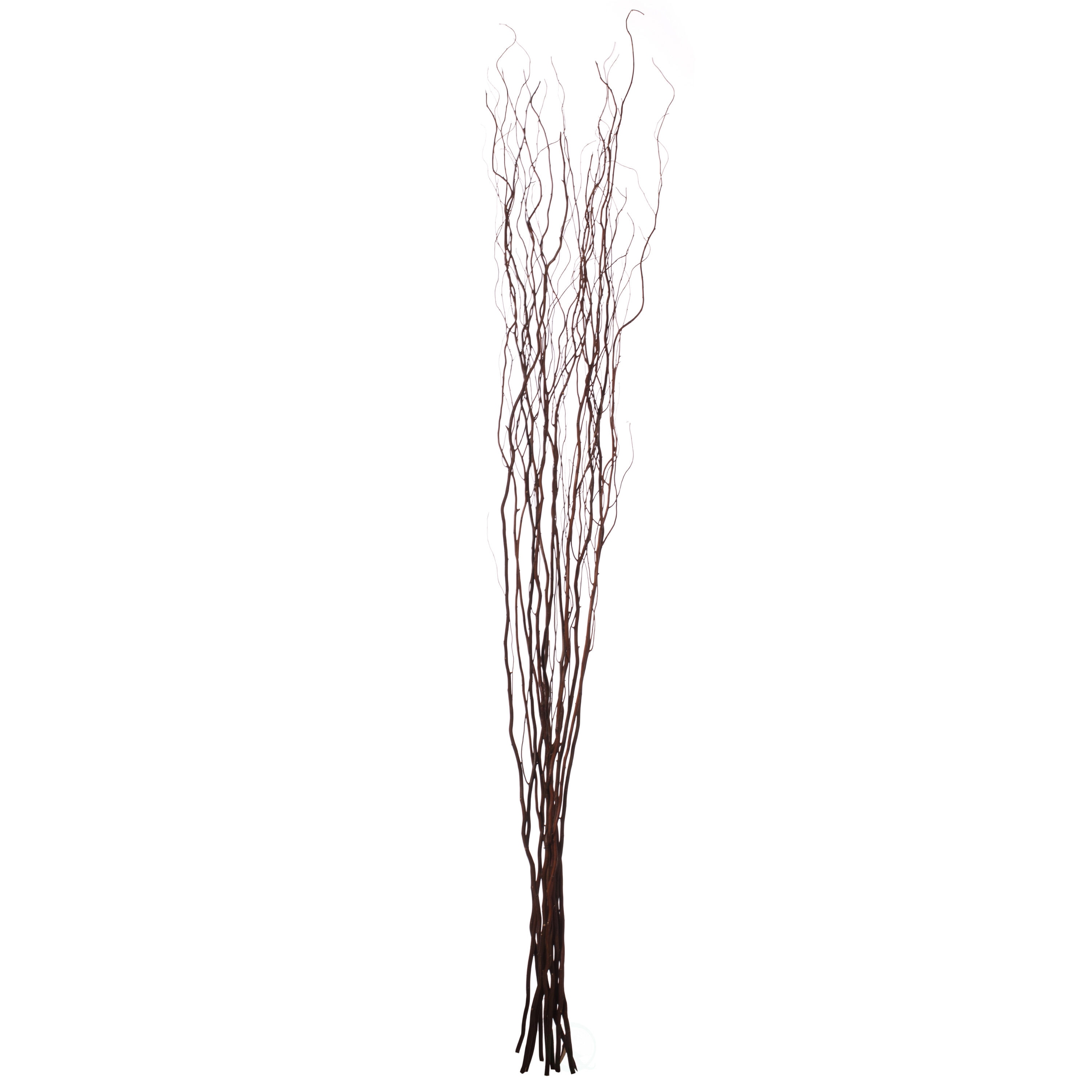 Uniquewise QI004415 Brown Wood Modern Vase