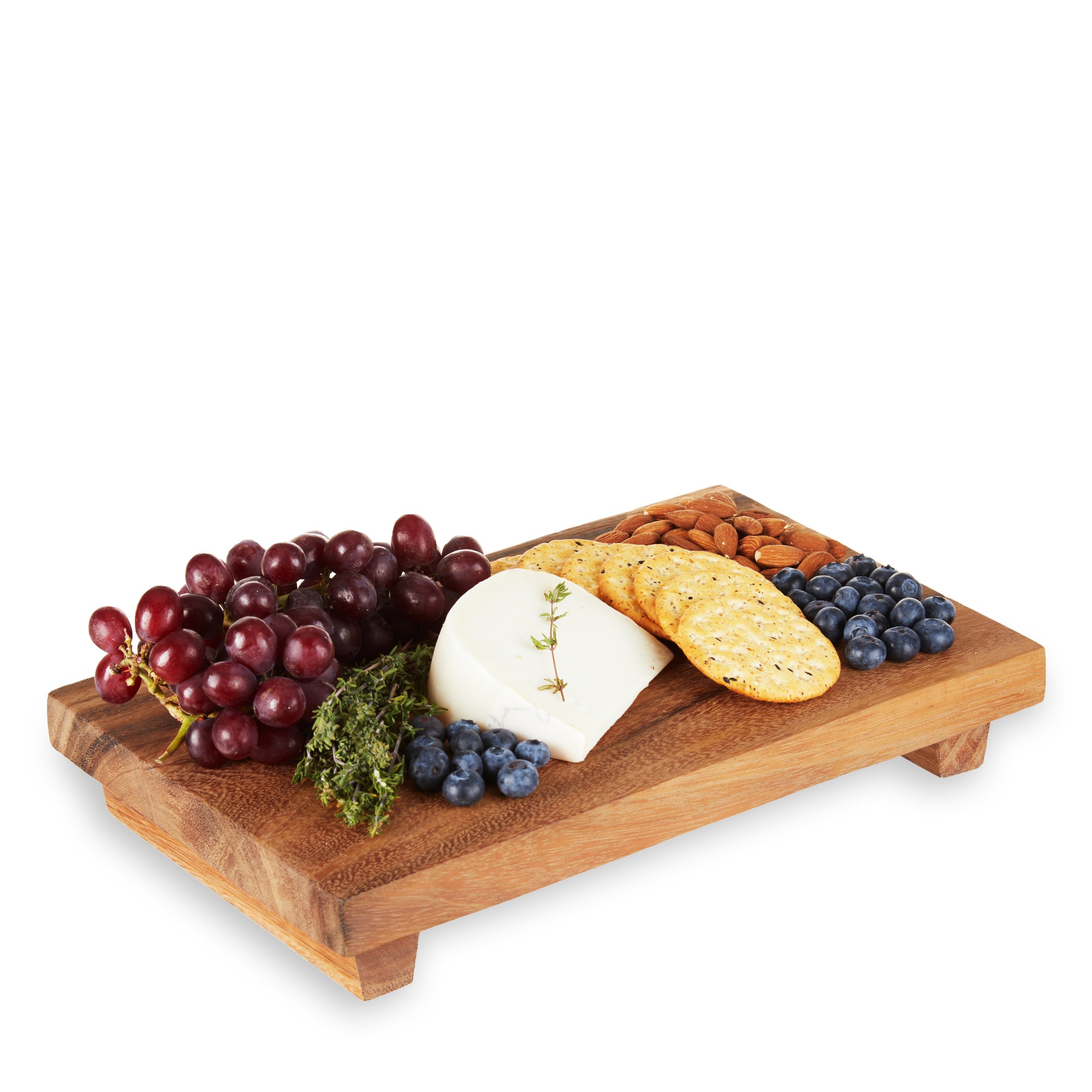 Twine Acacia Footed Serving Board #11591