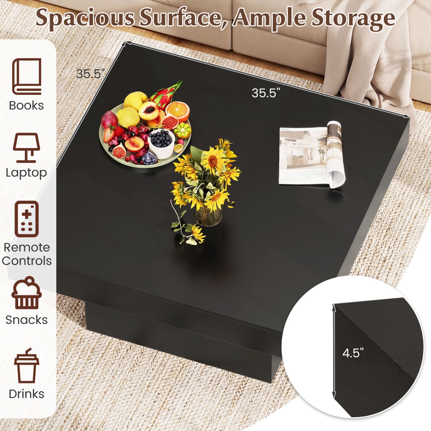 Volenca VOL-78HW2L Coffee-Tables - View #4