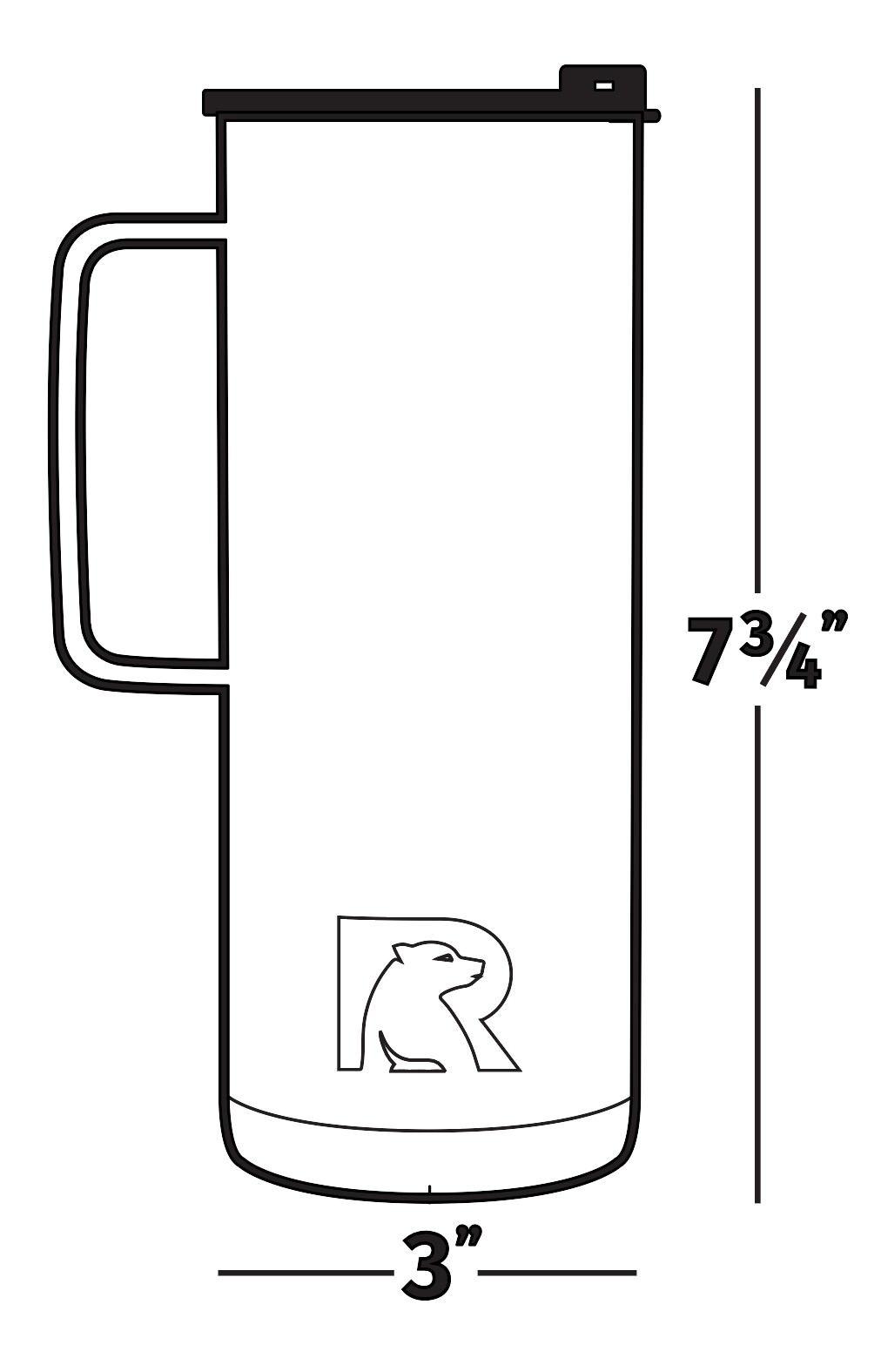 RTIC Outdoors 9912 Water-Bottles-Mugs - View #8