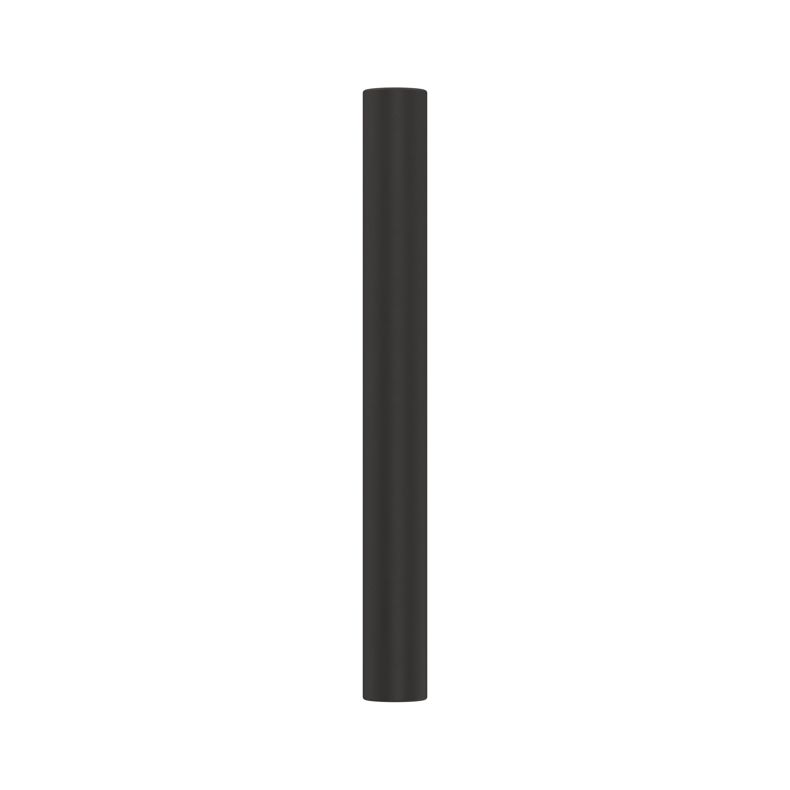 Matte Black 3-3/4 Inch Modern Bar Cabinet Pull