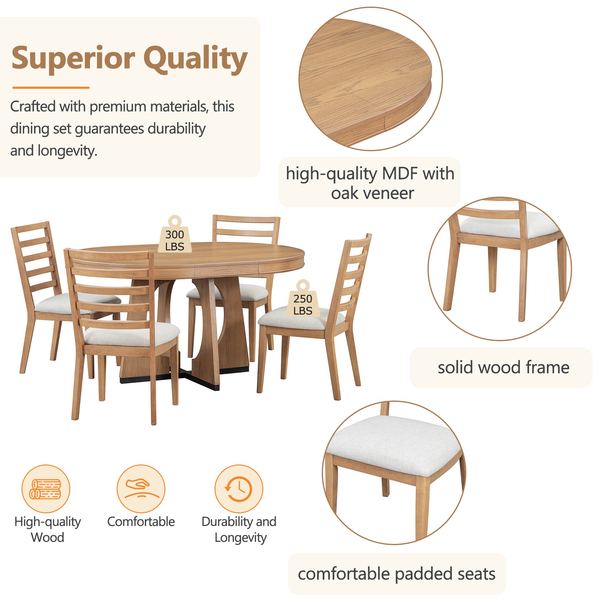 SINOFURN SYA330120GY Dining-Sets - View #8