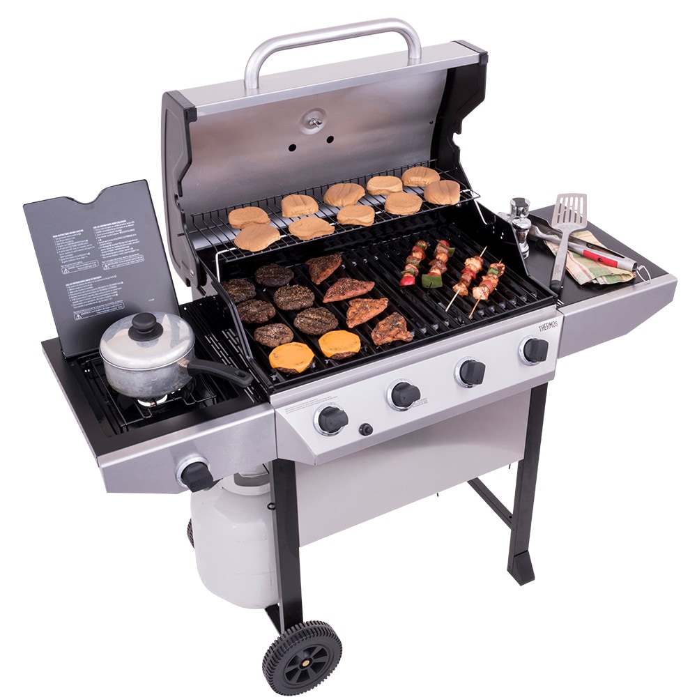 Thermos Part # 461472719 - Thermos 4-Burner Portable Propane Grill