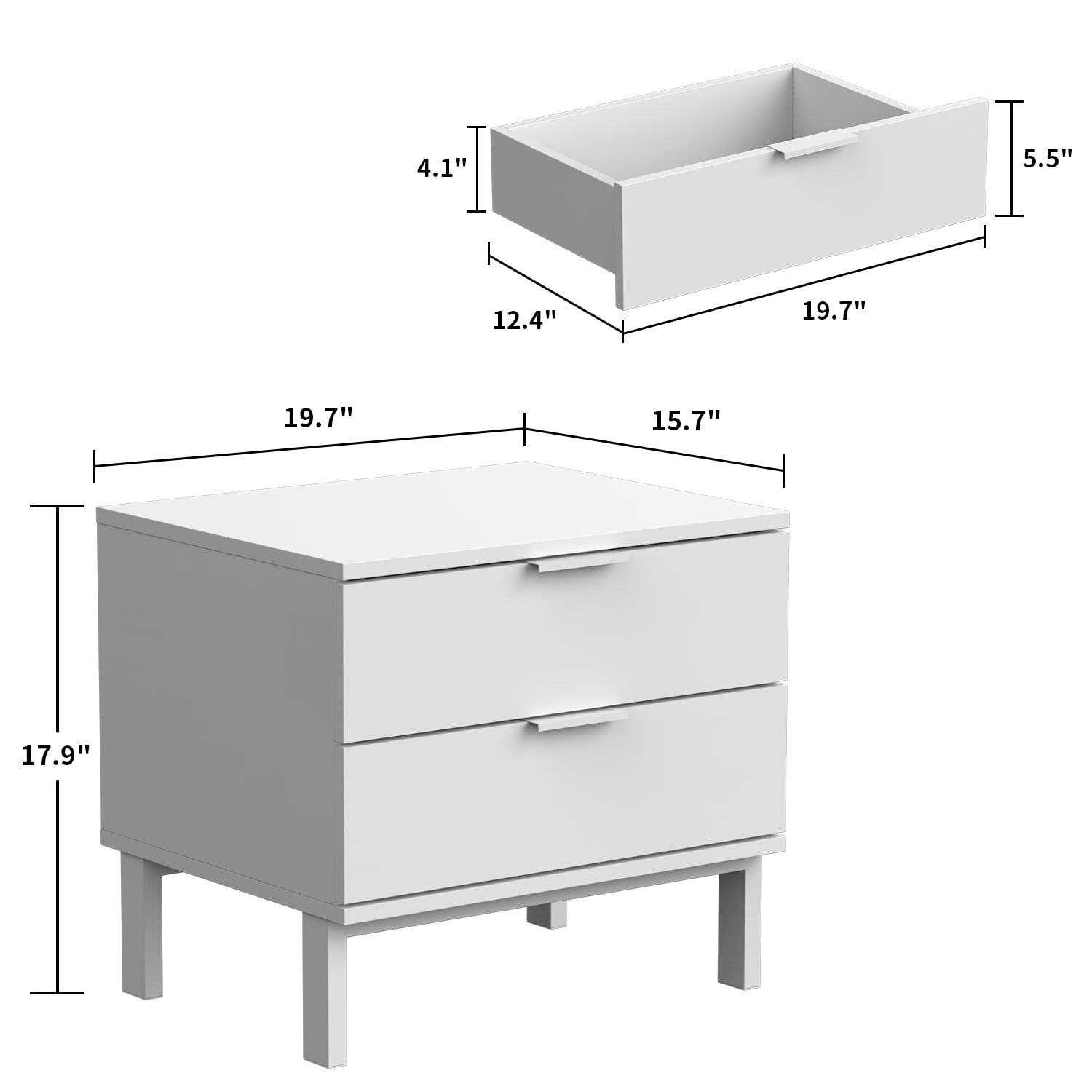 FUFU&GAGA LJY-WL0155-02 nightstands - View #7