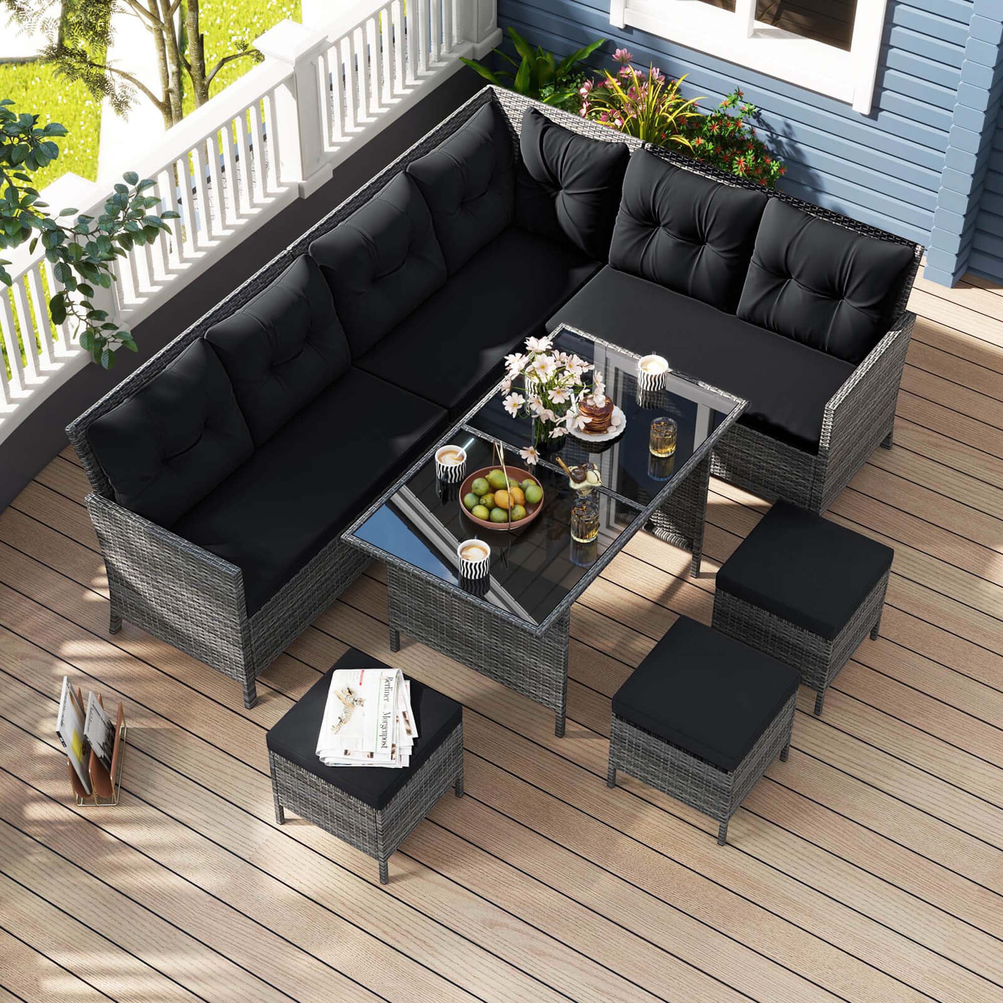 Costway HCST04312 Patio-Conversation-Sets - View #9