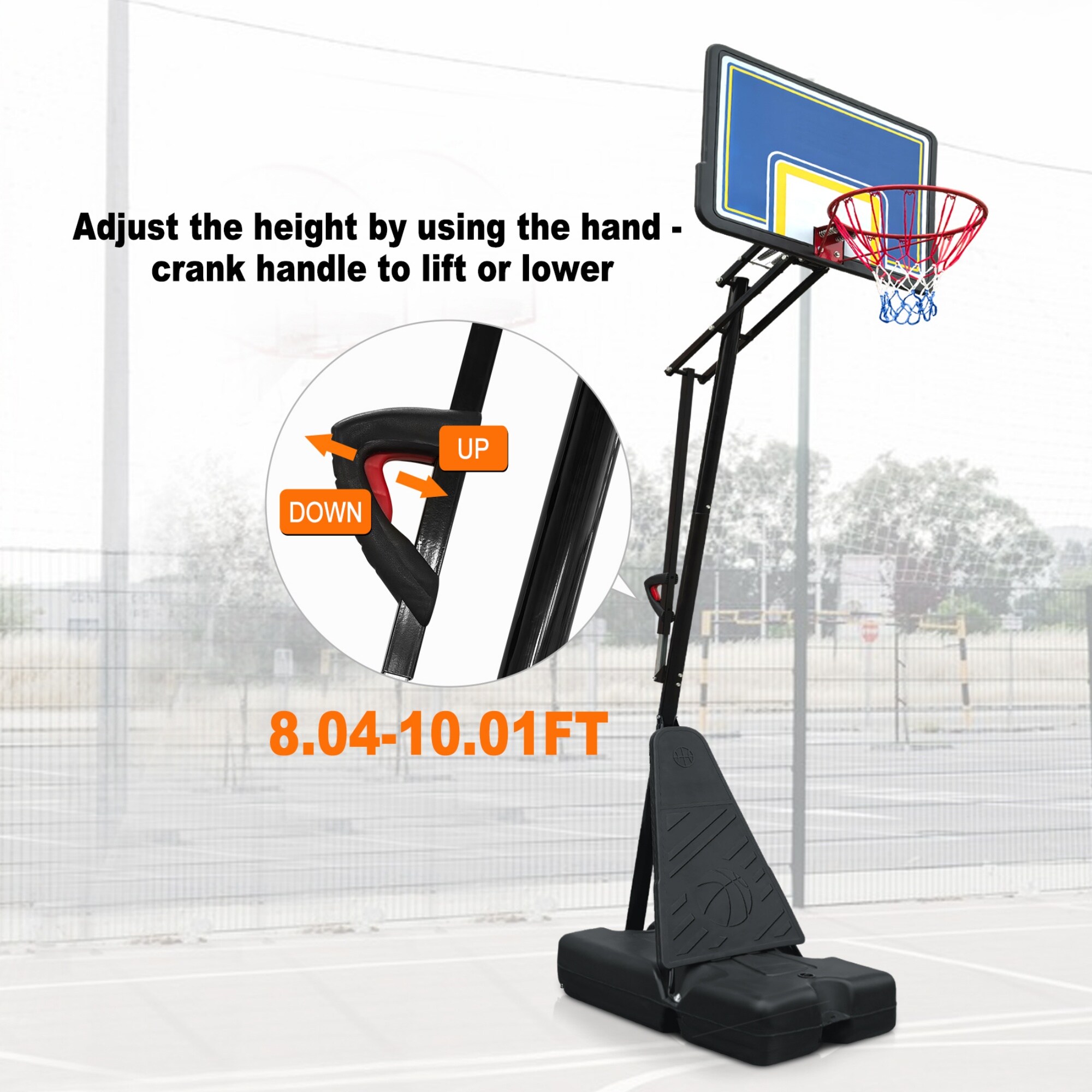 Runesay AF23 Basketball-System - View #7