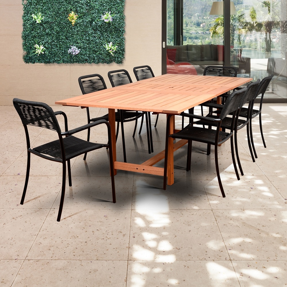 International Home EN-IH-PORTBY9PC Patio-Dining-Sets - View #2