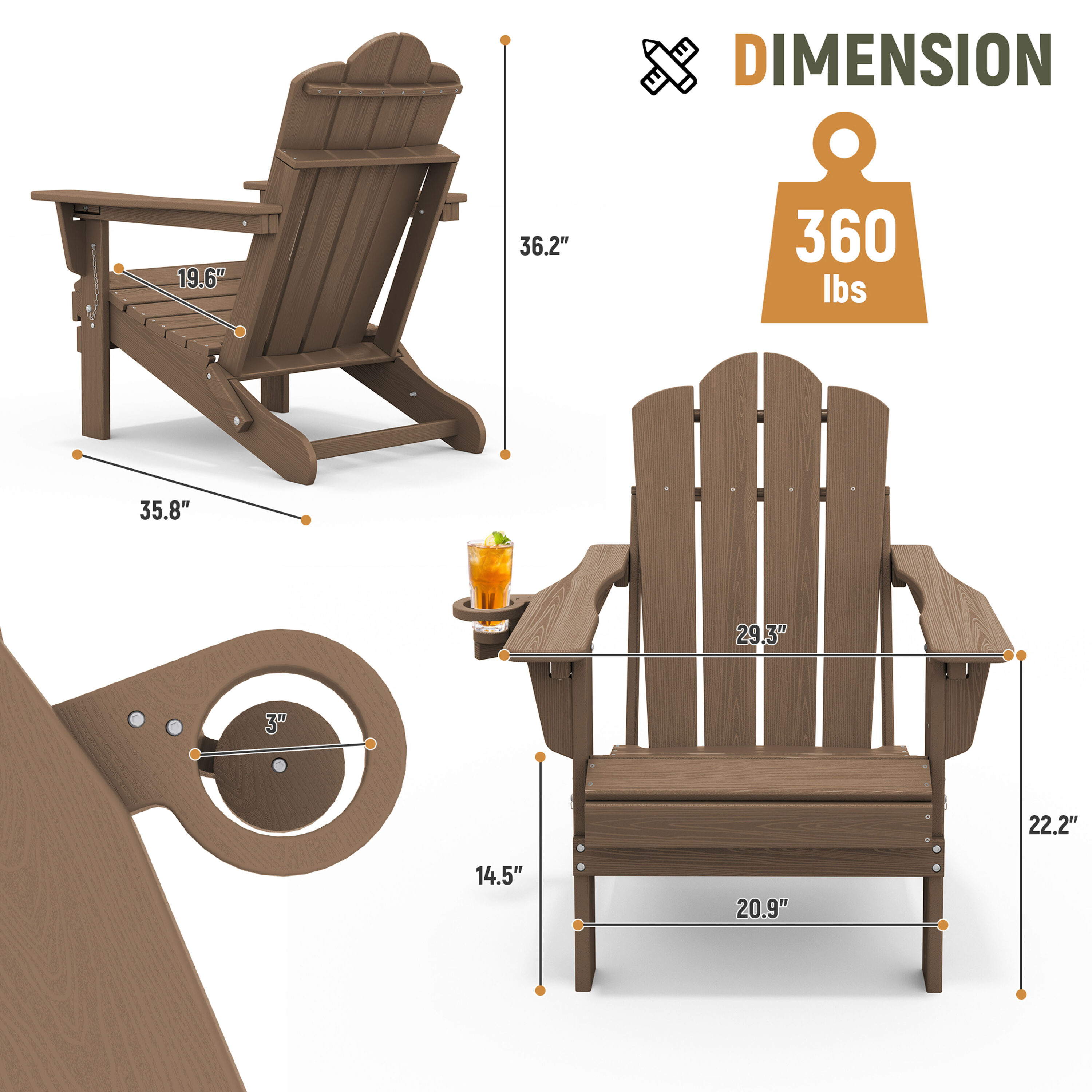 JEAREY YDTJY-BROWN Patio-Chairs - View #4