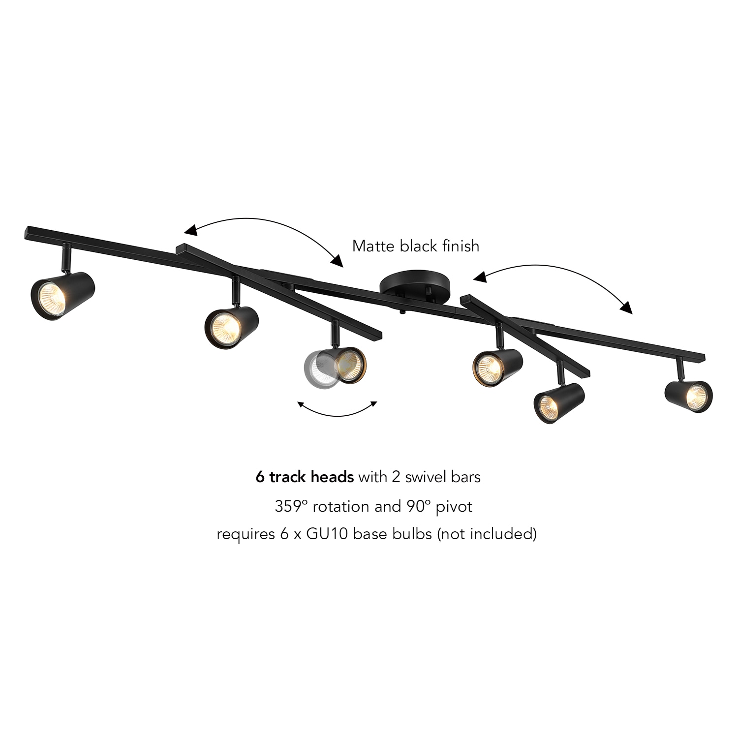 Globe Electric 91011022 Linear-Track-Kits - View #3