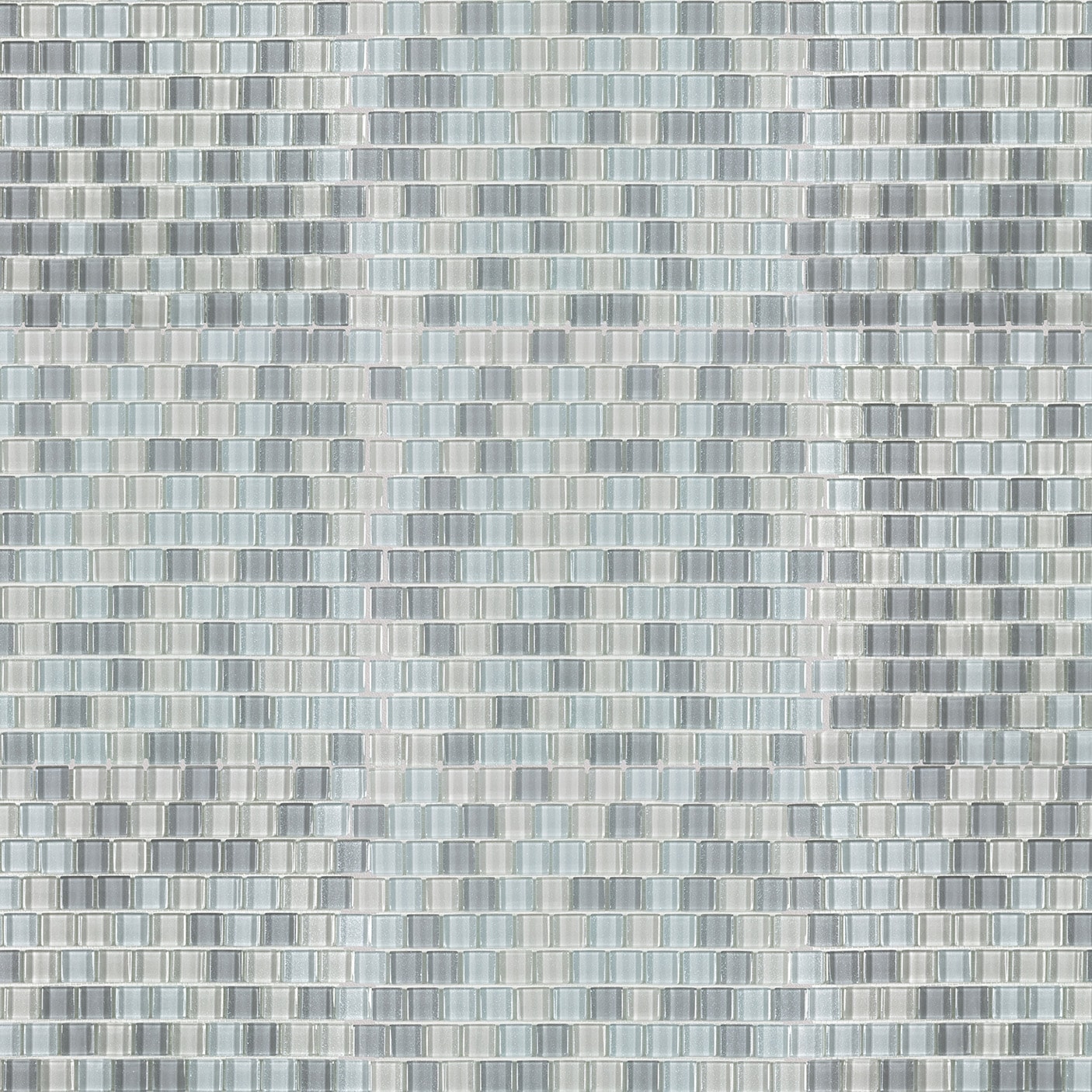 Elida Ceramica CHIGLAAD8252 Blue Multi Color 12-in x 12-in Glossy Glass Uniform Squares Wall Tile (0.97-sq. ft/ Piece)