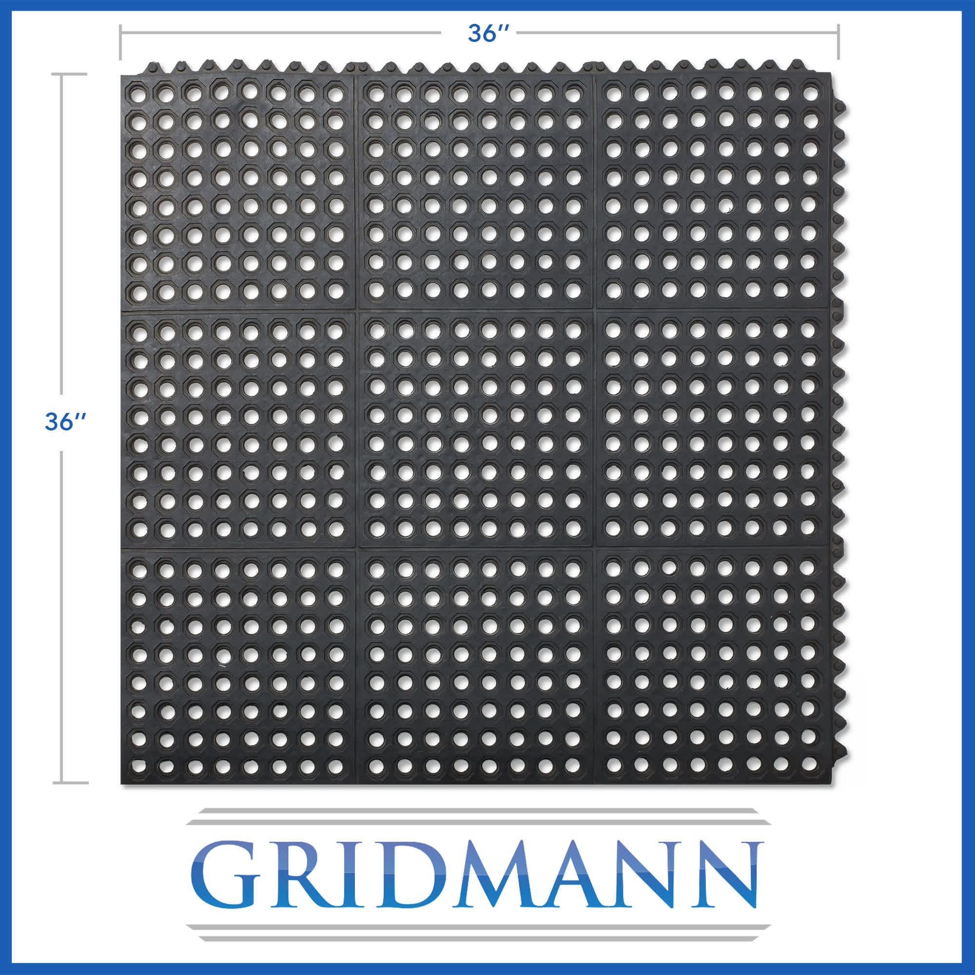 GRIDMANN REST-FM-32-BLK Mats-Cat - View #7