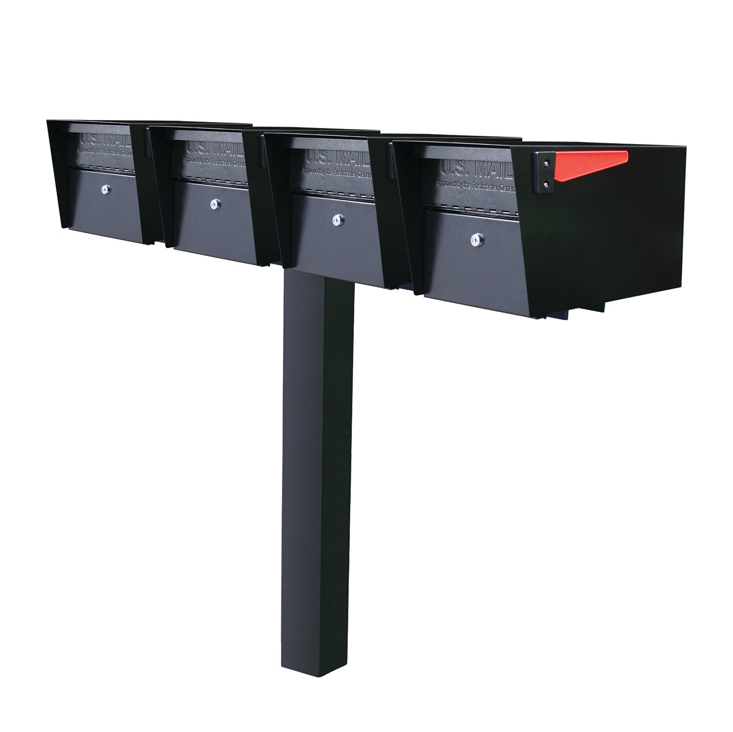 Mail Boss 7506-X4-BLK-IG mailboxes - View #16