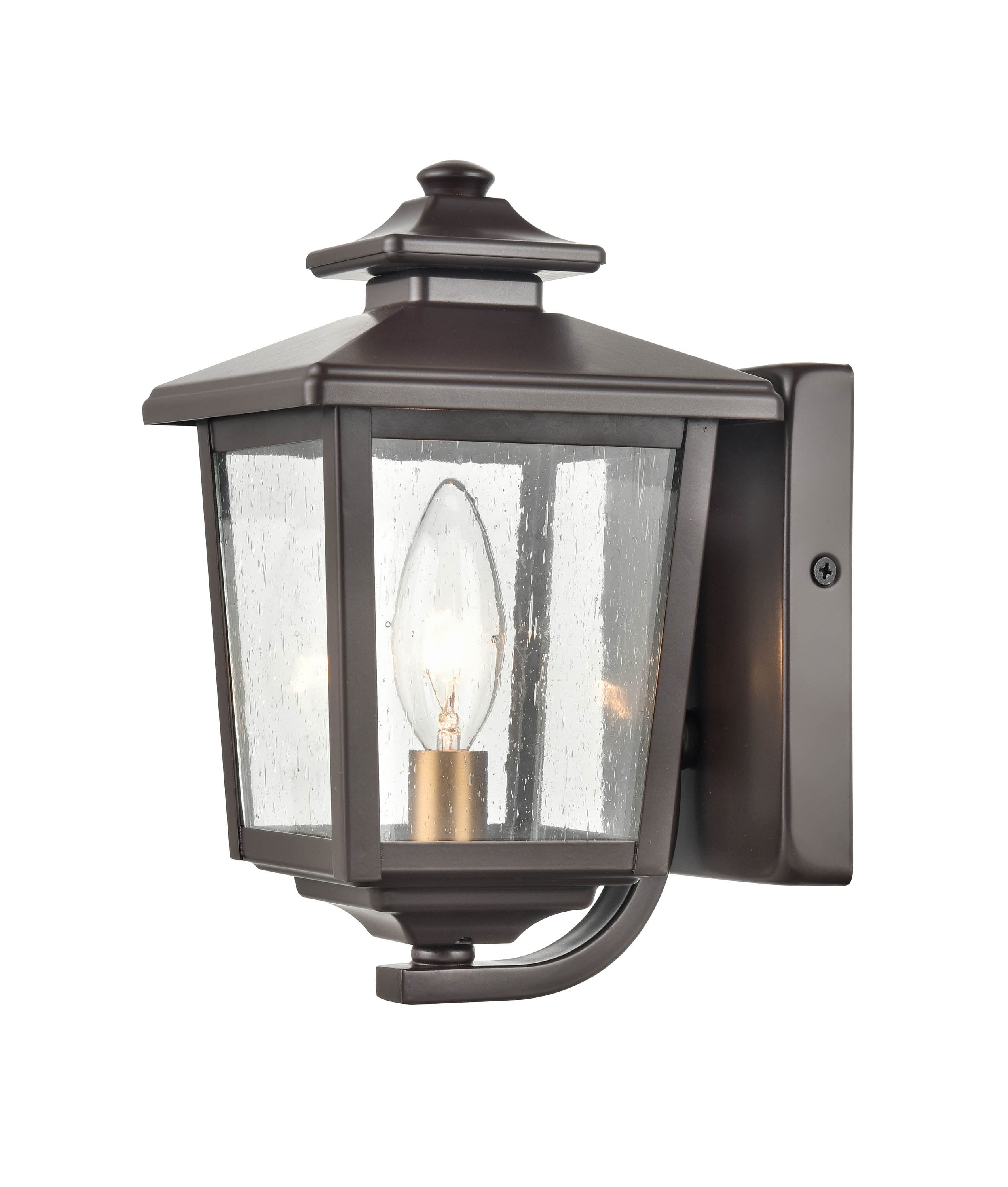 Millennium Lighting Eldrick 1-Light 9.125-in H Matte Bronze Led ...