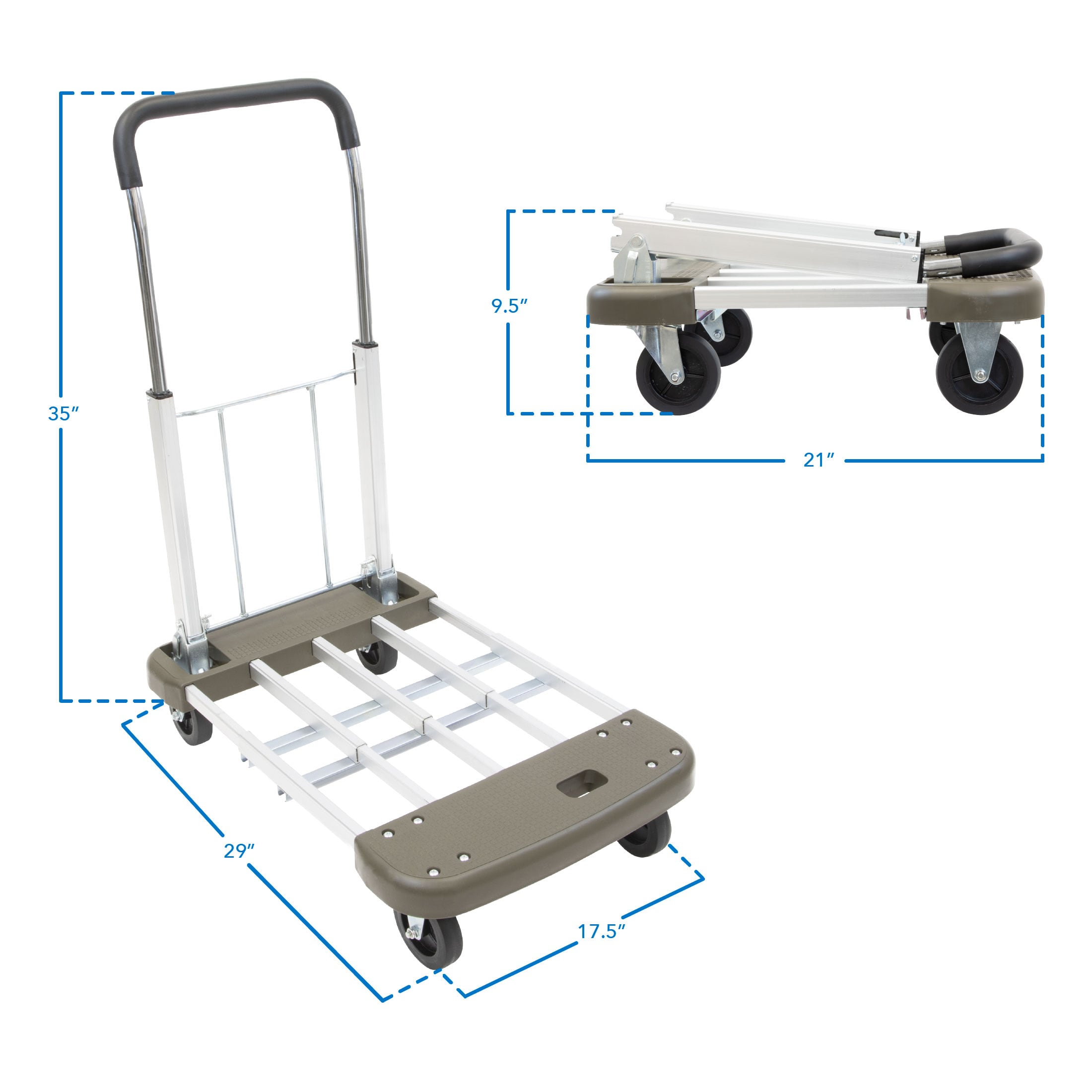 Mount-It! MI-950 Hand-Truck-Dollies - View #11