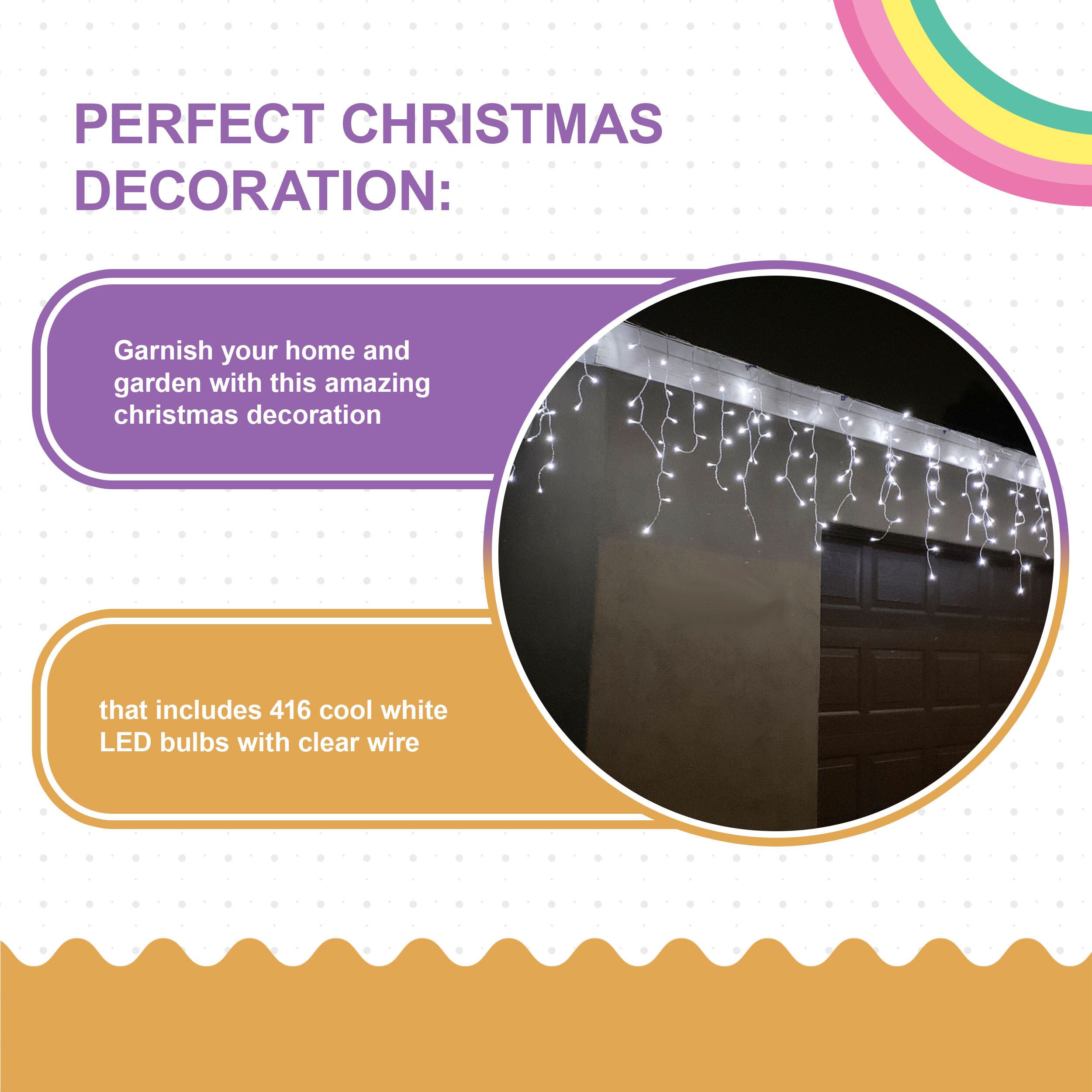 Joyfy 30274 Christmas-Icicle-Lights - View #5