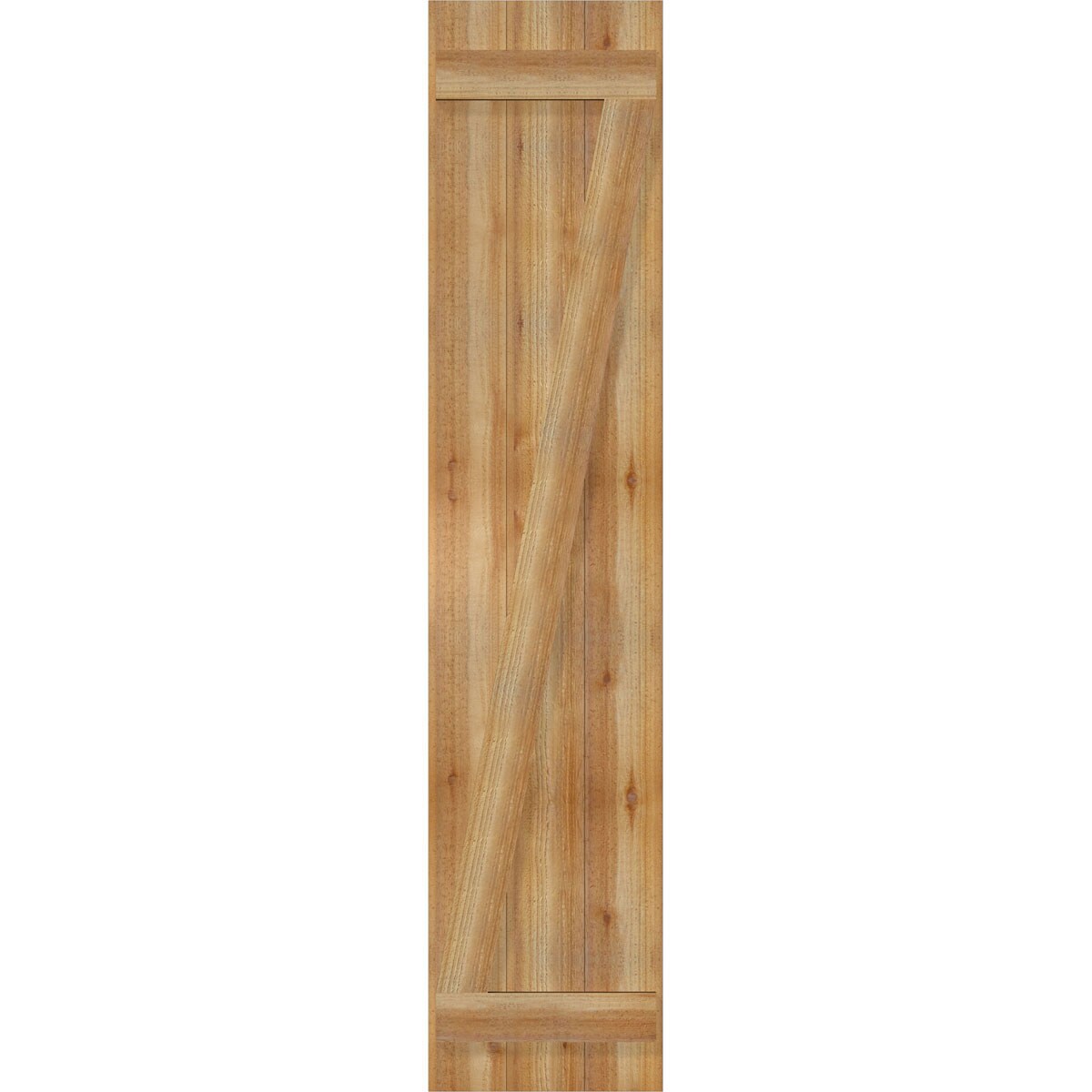 Ekena Millwork RBJ06Z16X075RWR Exterior-Shutters - View #5