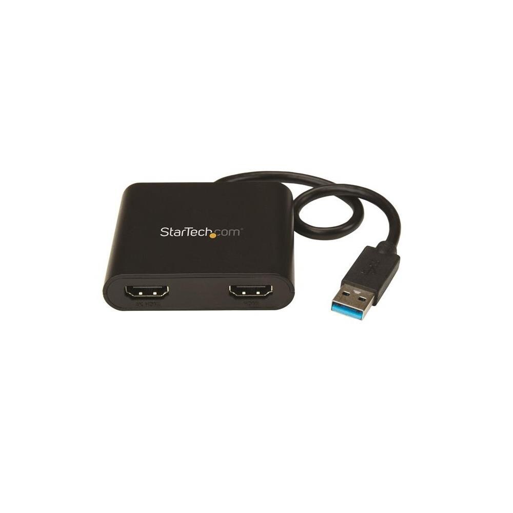 StarTech TCNCD386400  ST-USB32HD2 USB to Dual HDMI Adaptor 4K