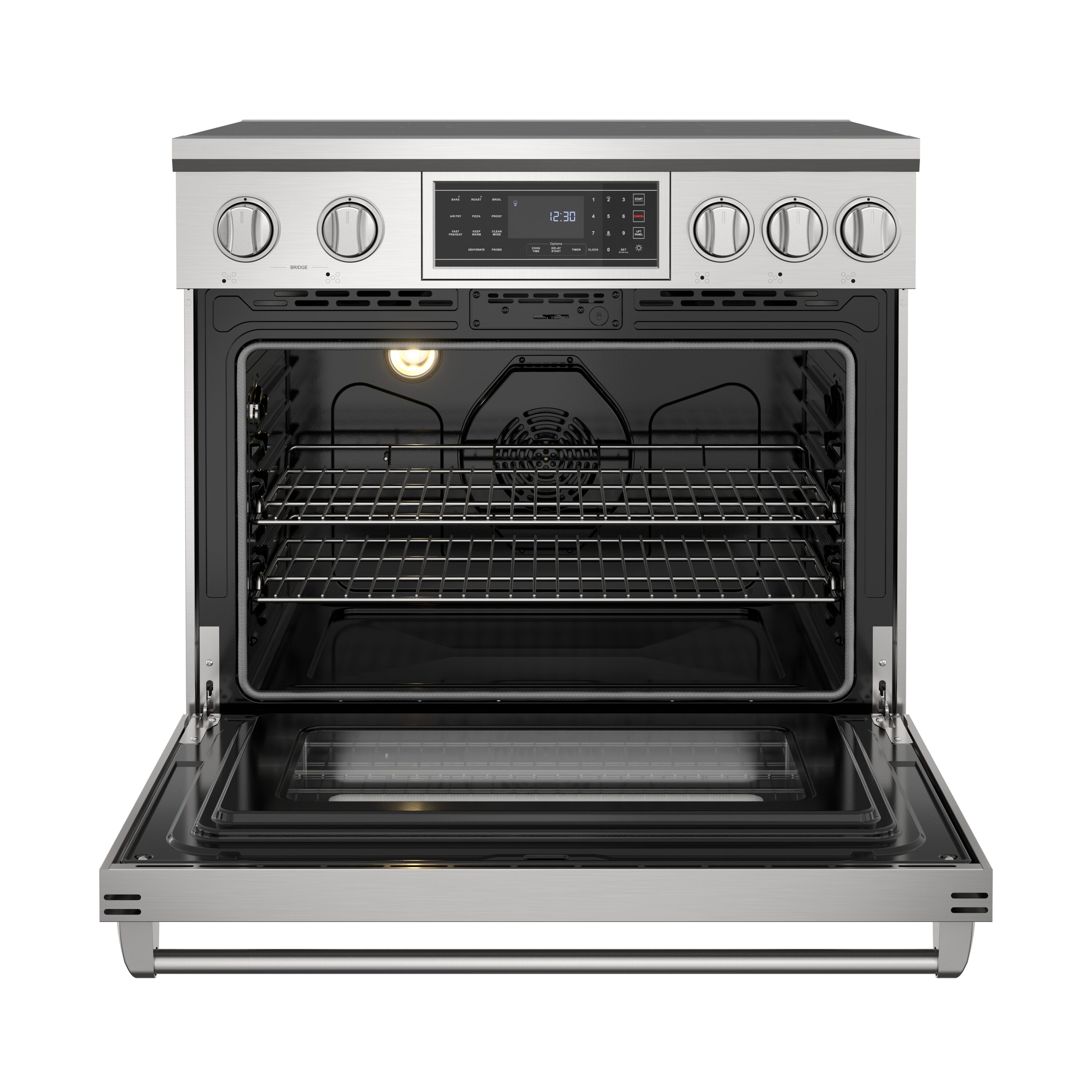 KoolMore LOW-KM-IPR-36TP-SS Freestanding-Electric-Ranges - View #12
