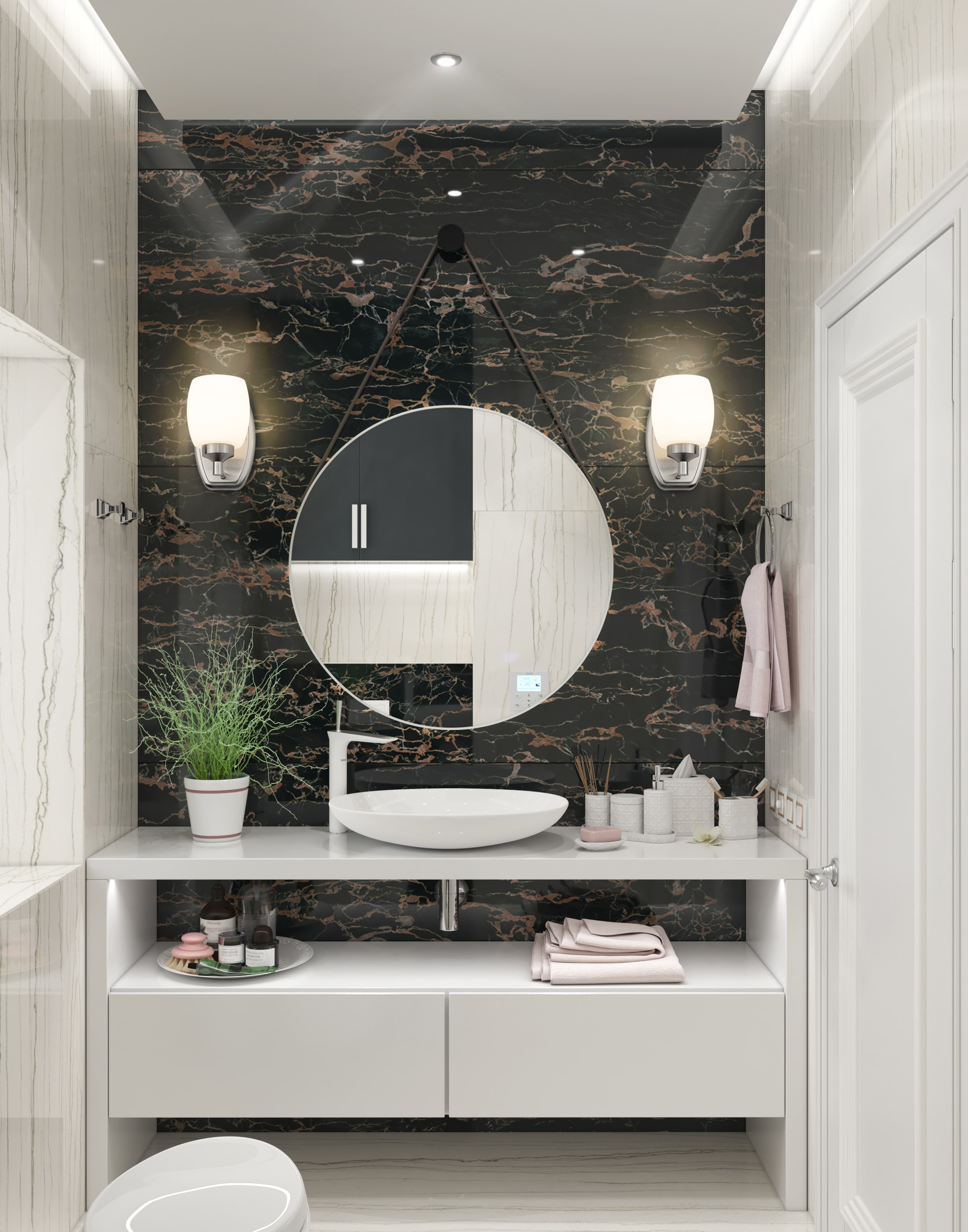 Z-Lite Kendrick 4.75-in W 1-Light Brushed Nickel Modern