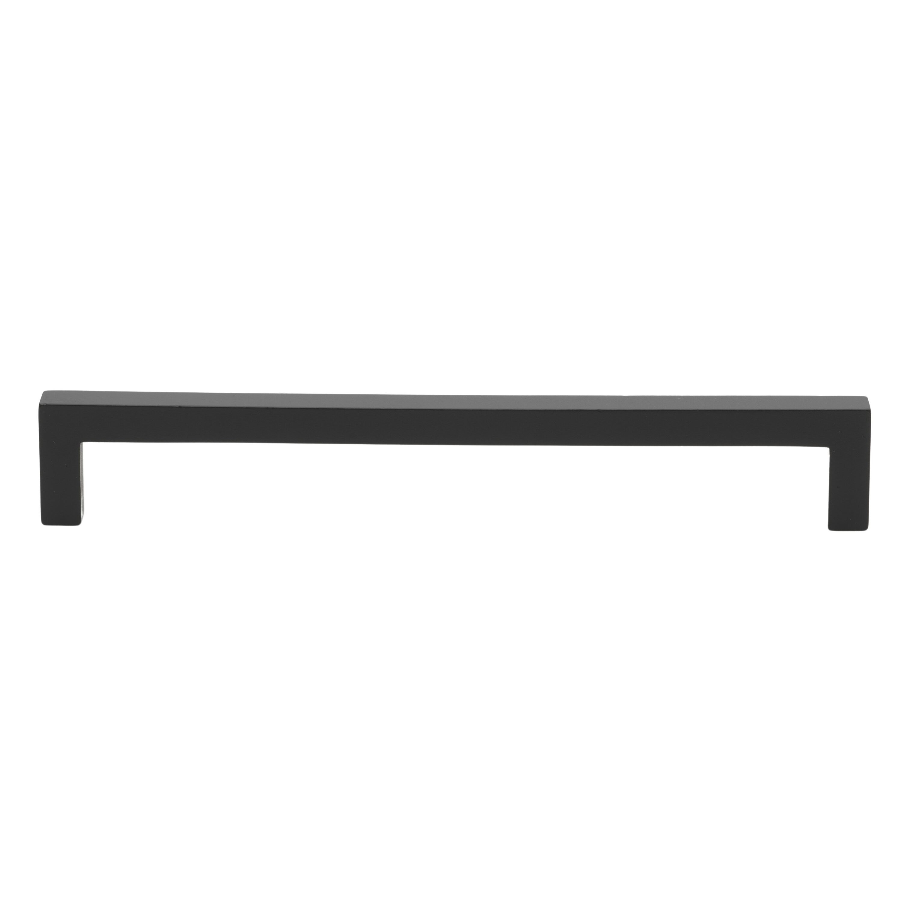 GlideRite Hardware 21683-192-MB-10 7-9/16 Inch Center to Center Solid Square Bar Pull - 21683-192