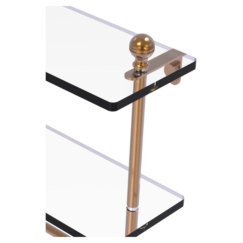 Allied Brass MA-2/16TB-BBR Bathroom-Shelves - View #2
