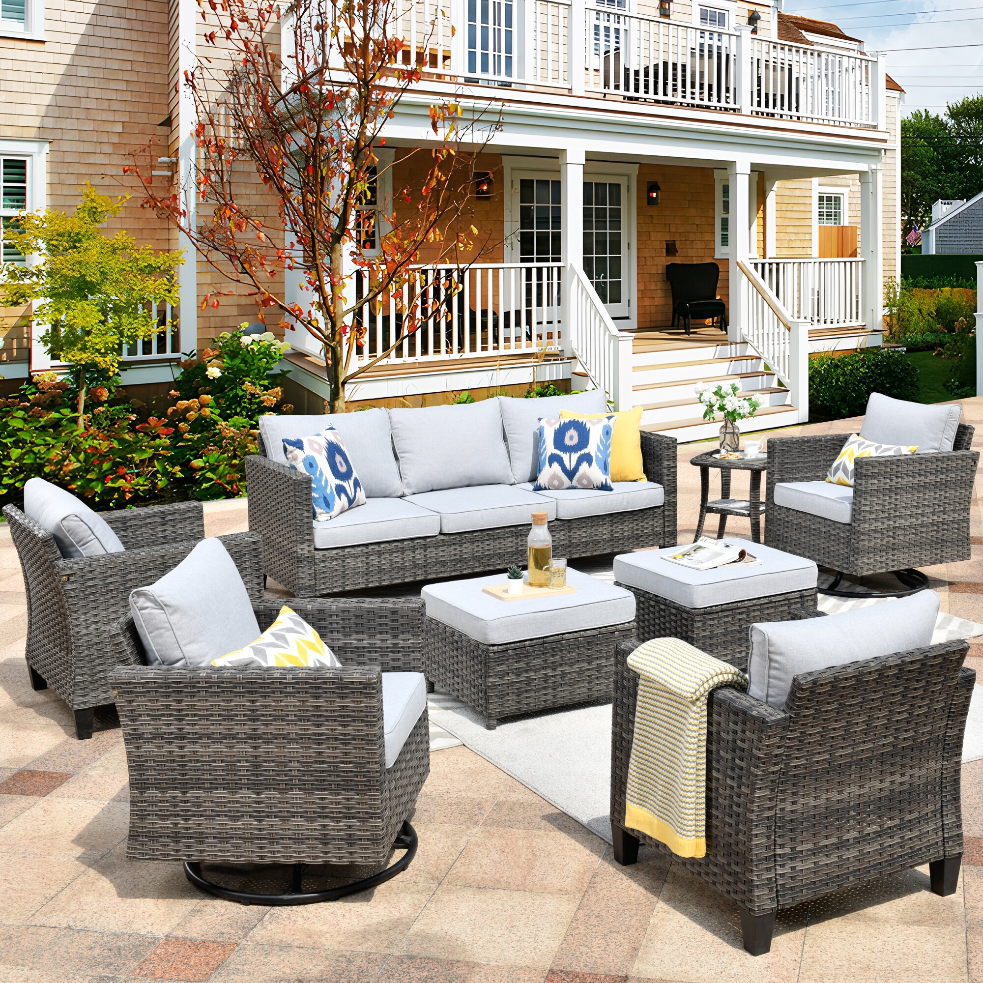 XIZZI XSQRC7184 Patio-Conversation-Sets - View #2