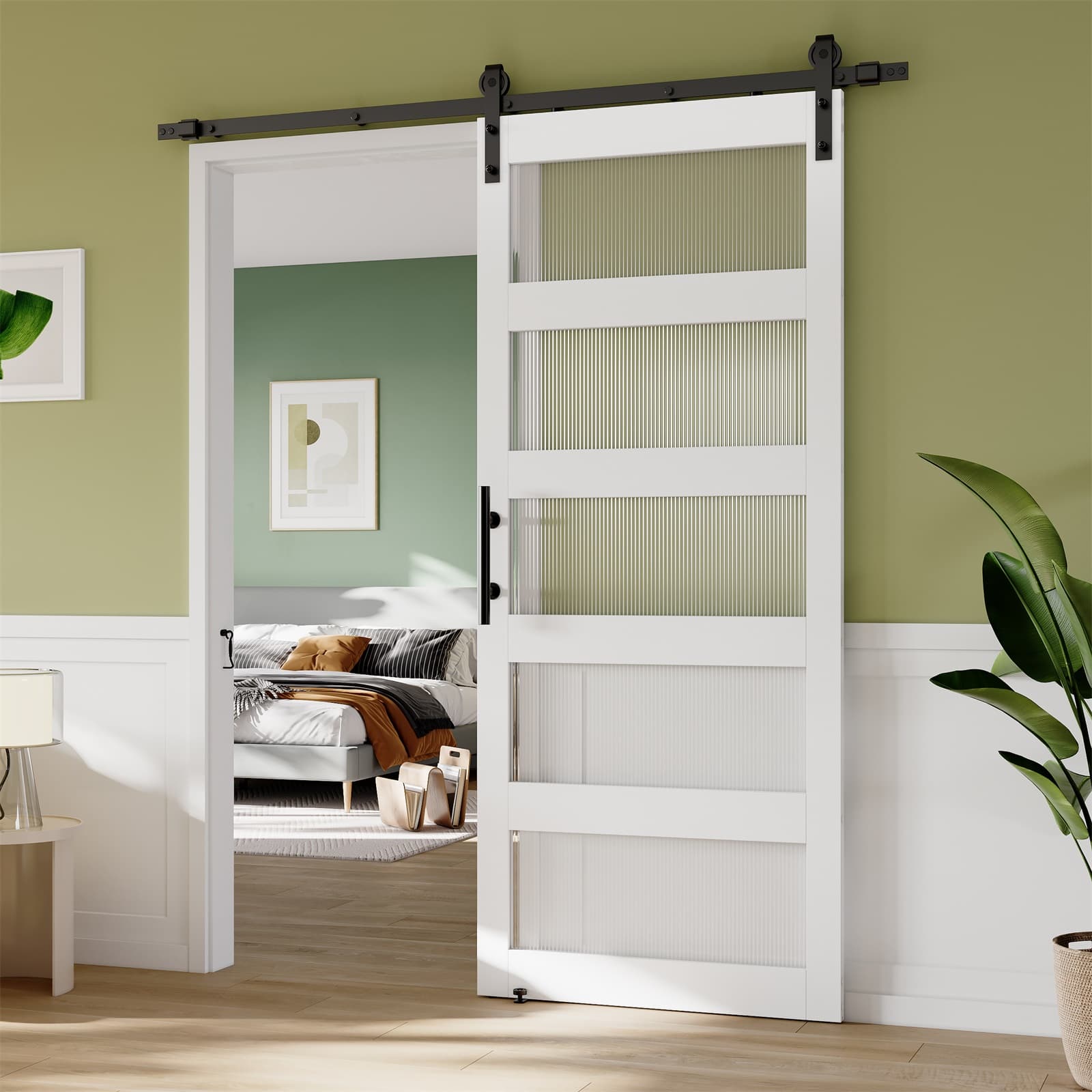 Bestier LOW-K800592A-TYWT Barn-Doors - View #2