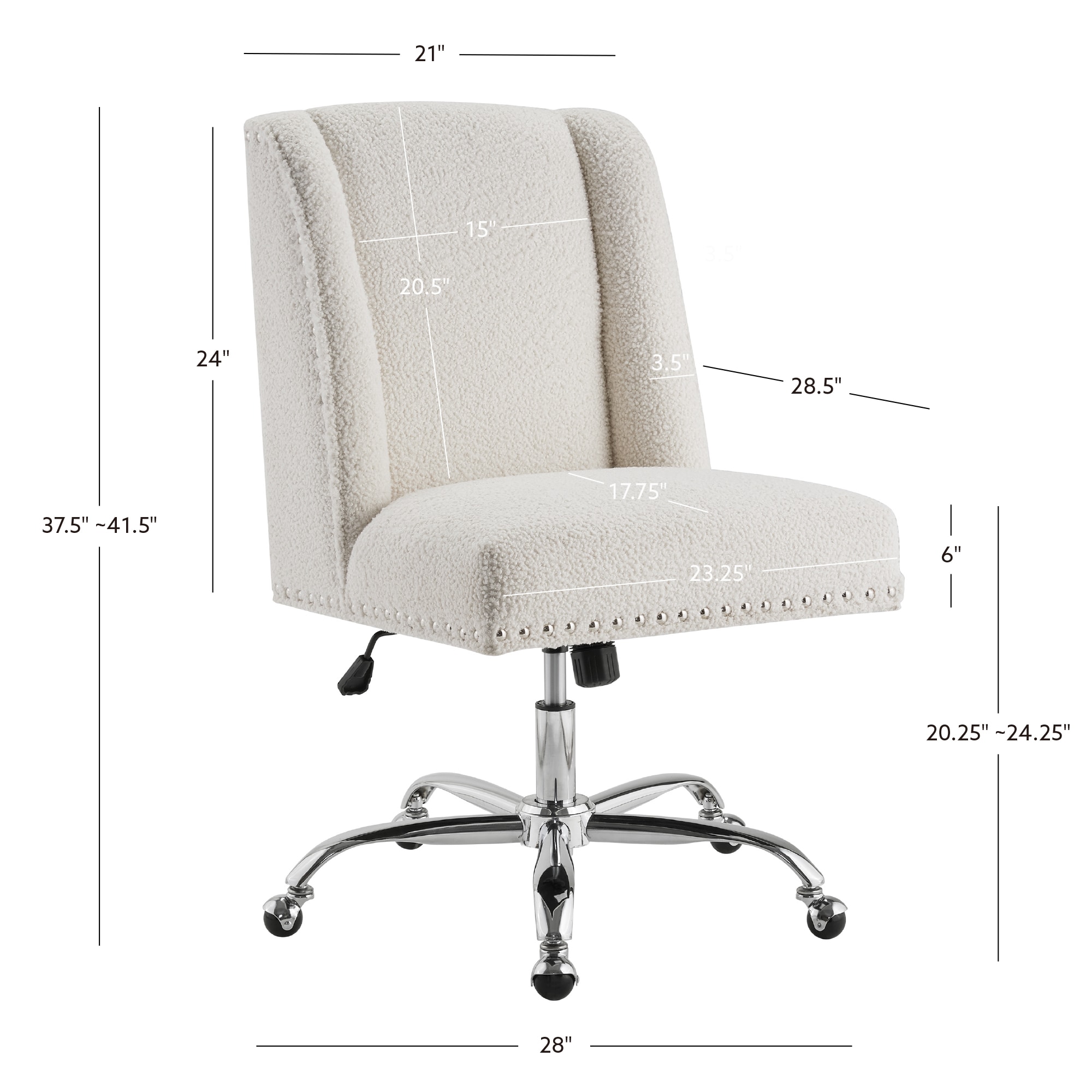 Linon OC114SHERP01U Office-Chairs - View #10