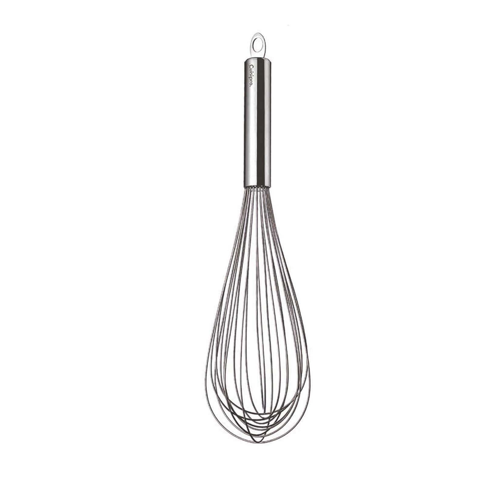 Cuisipro  12 Inch Stainless Steel Balloon Whisk Ball Solid Handle