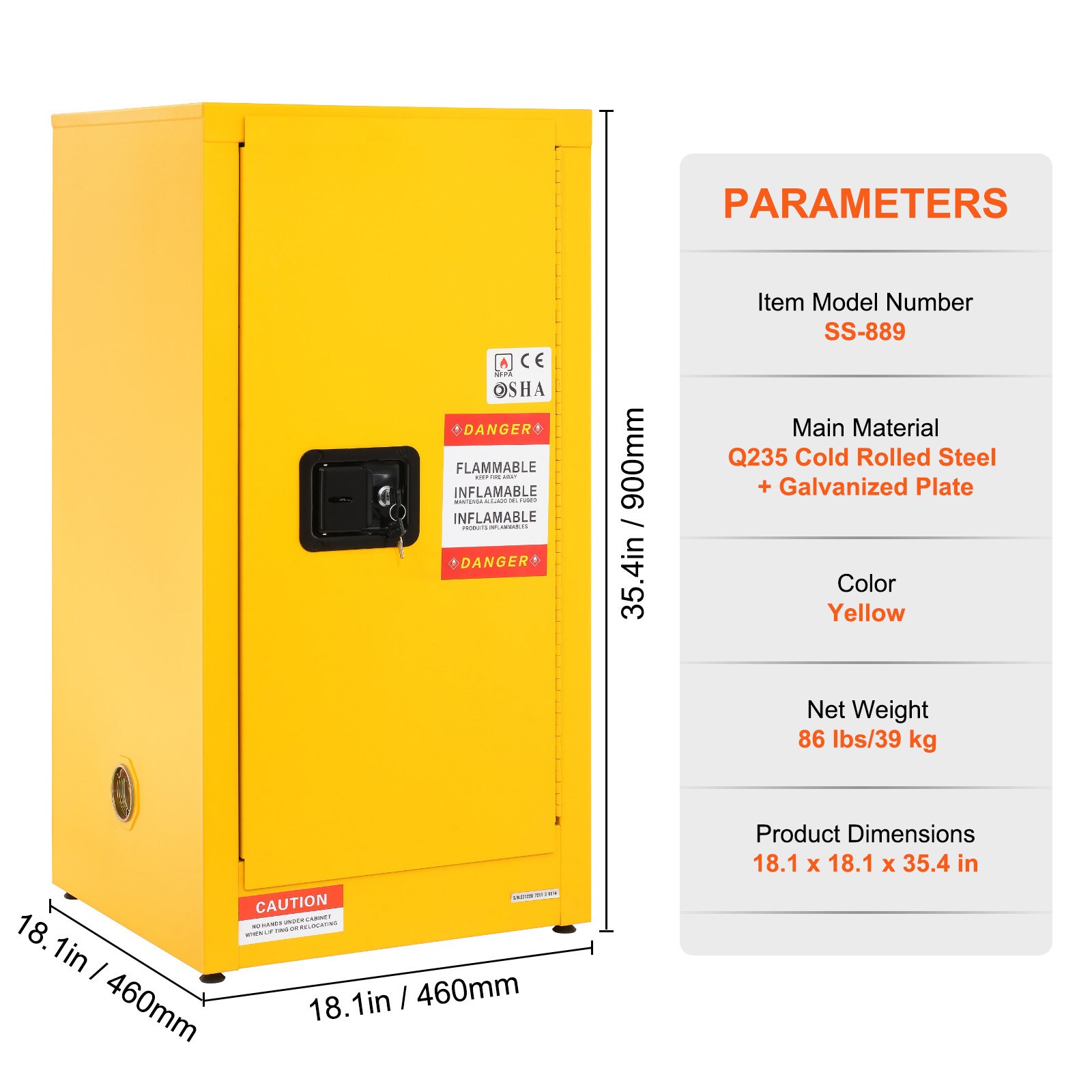 VEVOR SCXFG900X46001160V0 Garage-Cabinets - View #3