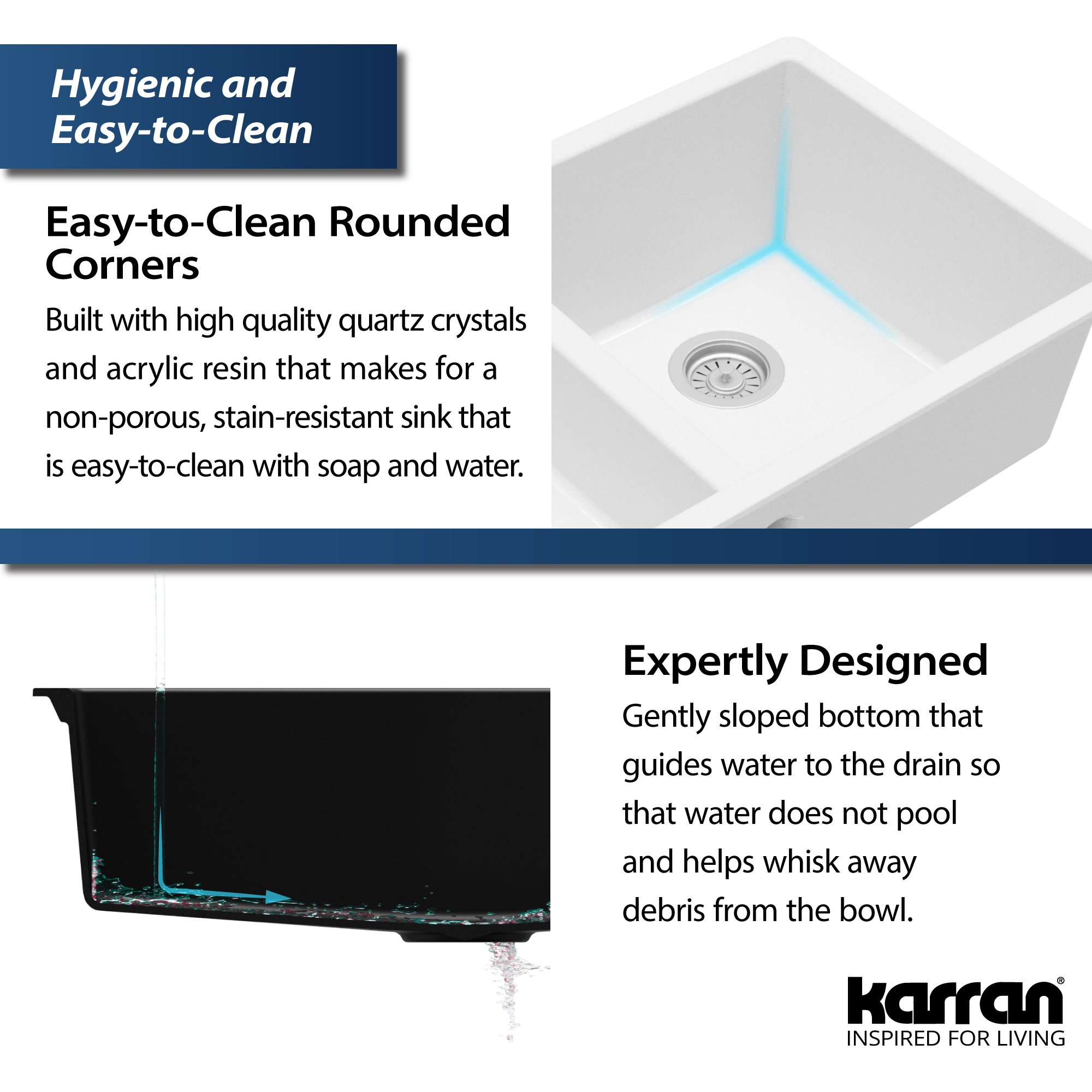Karran QU-810-WH Kitchen-Sinks - View #8